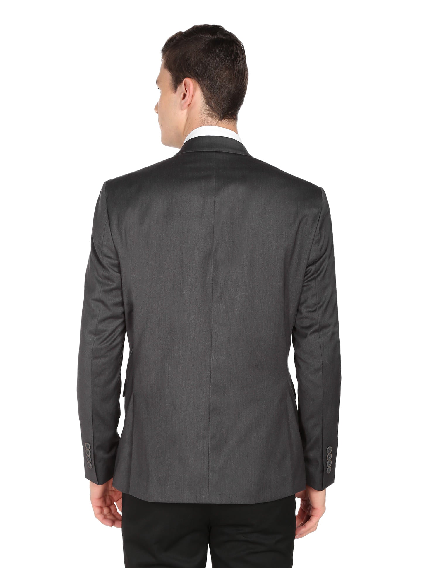 Solid Twill Weave Blazer
