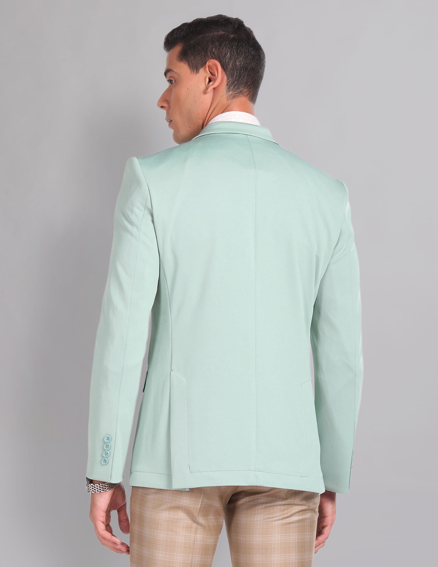 Urban Essential Sartorial Slim Fit Patterned Blazer