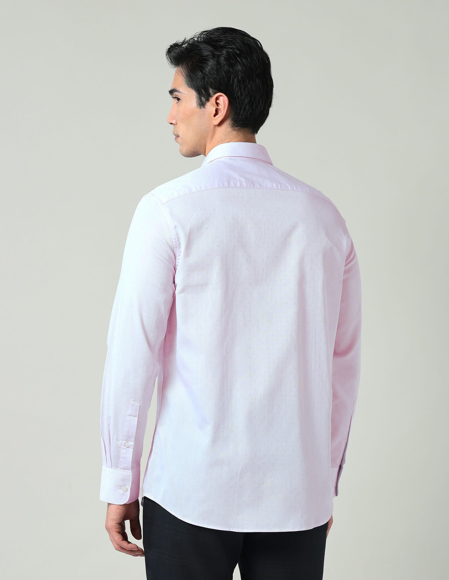 Power Pulse Solid Dobby Regular Fit Shirt
