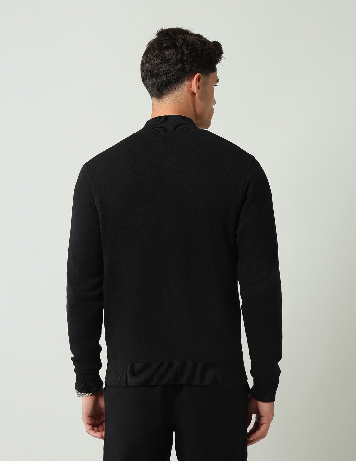 Wardrobe Essential Textured Modern Slim Fit Jacket