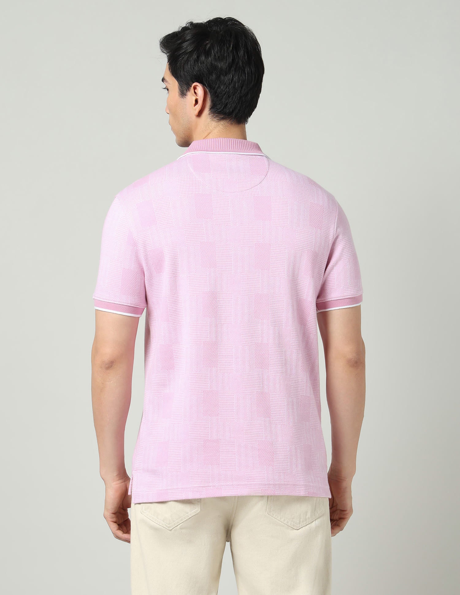 City Drift Textured Slim Fit Polo Shirt
