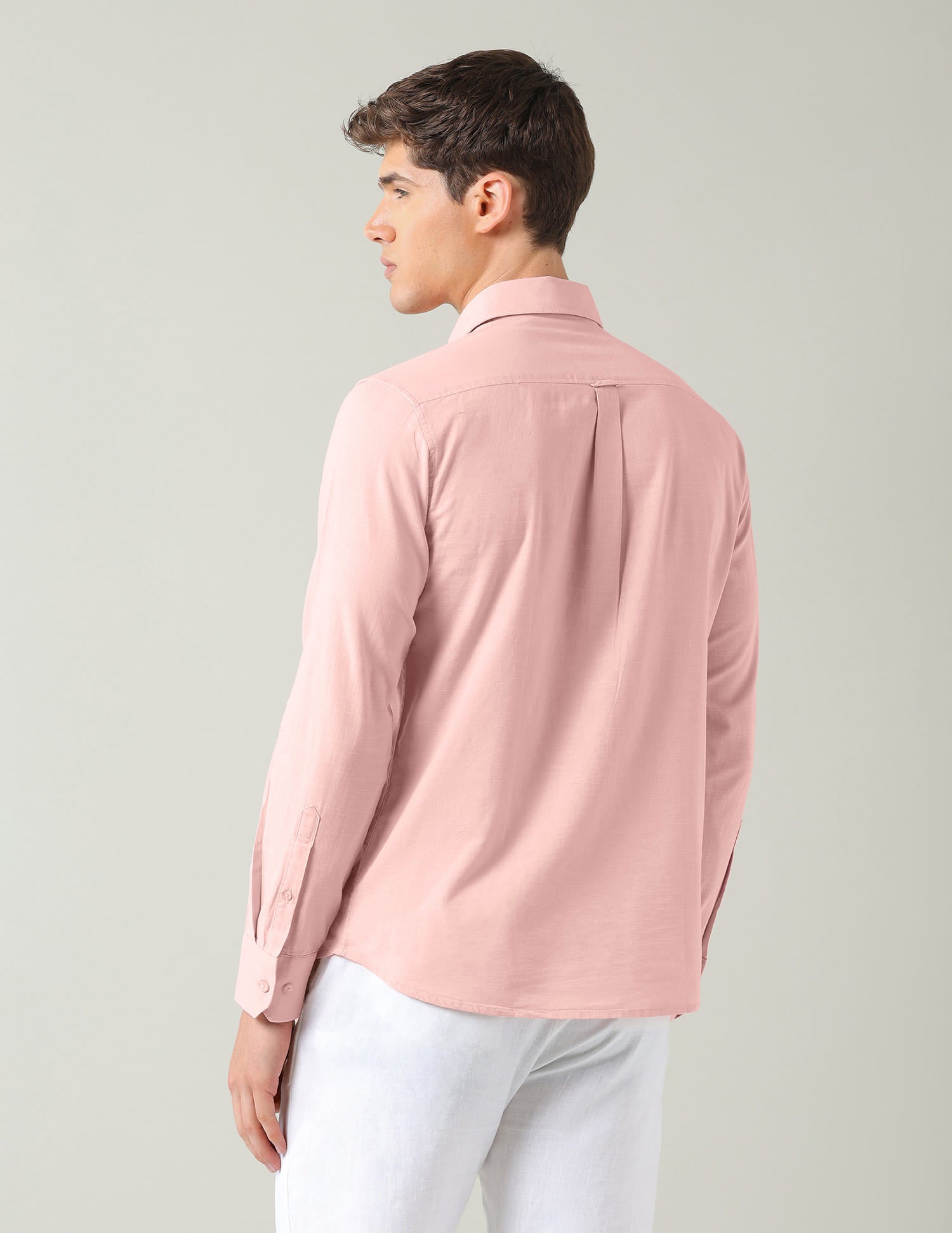 Solid Slim Fit Shirt