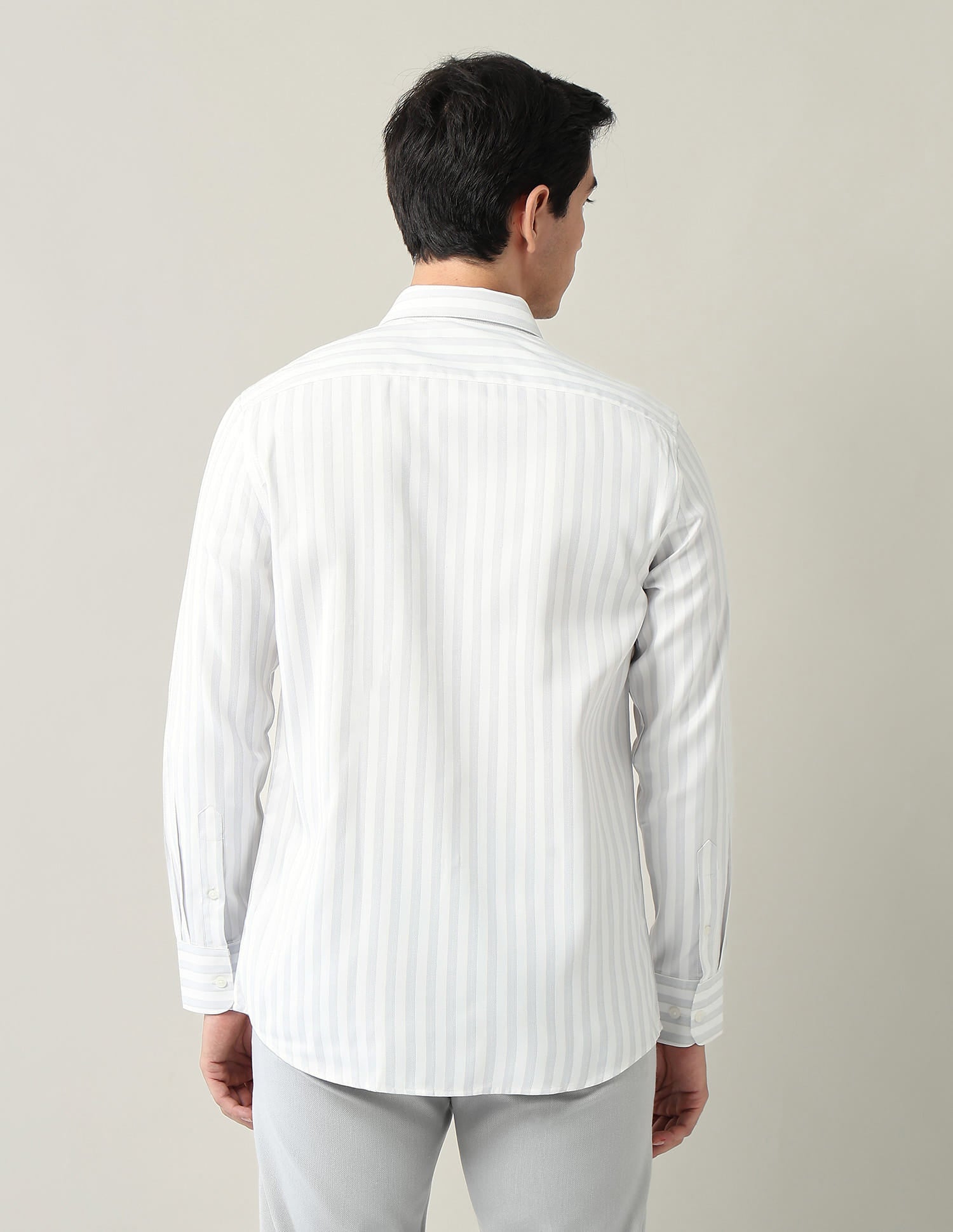Vertical Striped Regular Fit Shirt