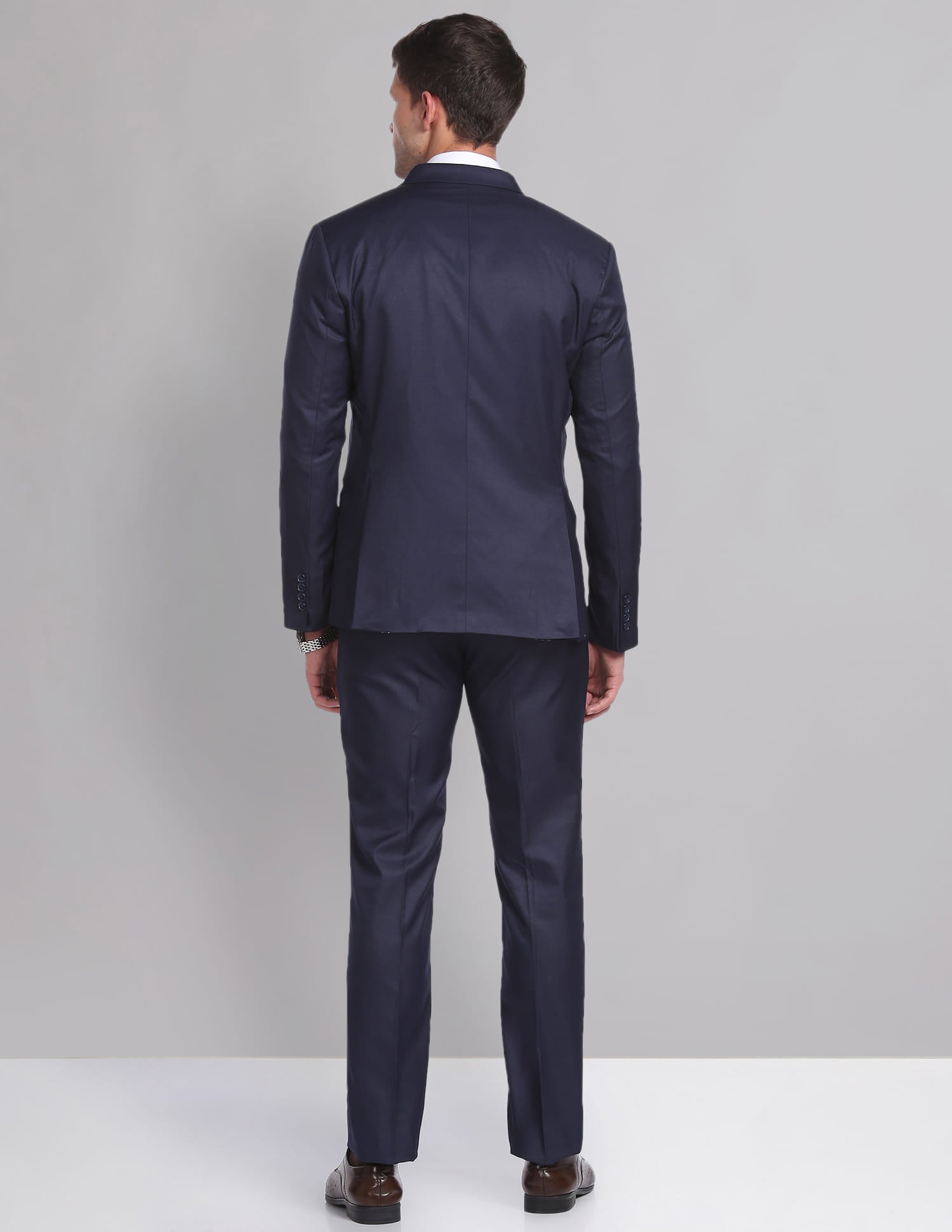 Twill Single Breasted Two Piece Suit