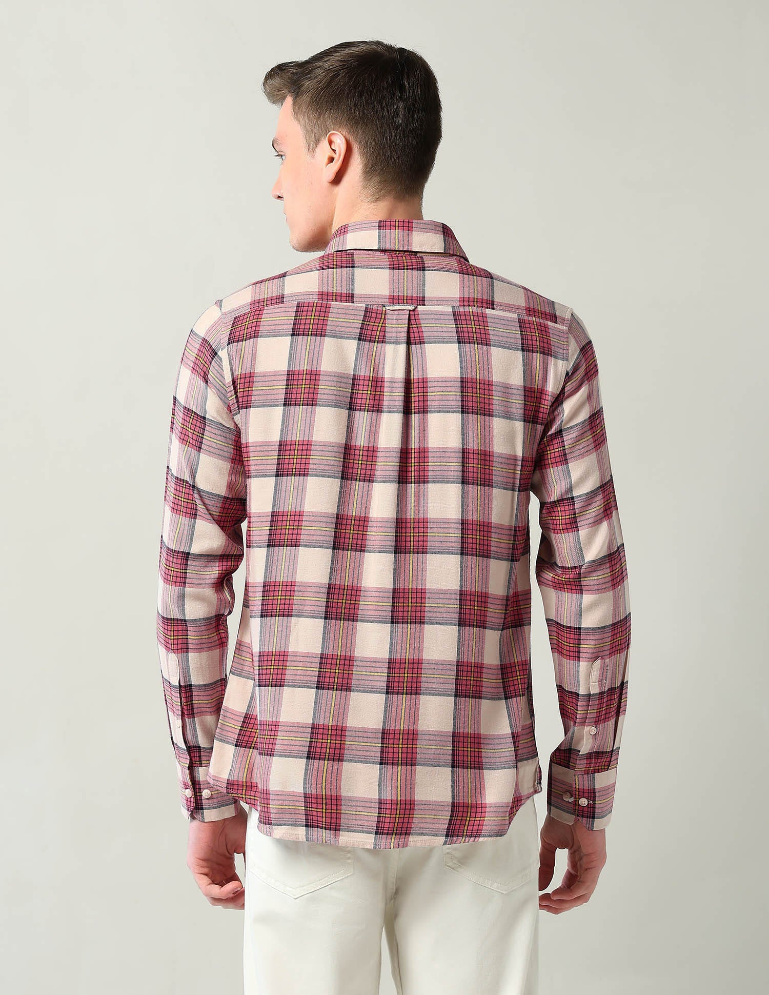 Modern Slim Fit Checked Shirt