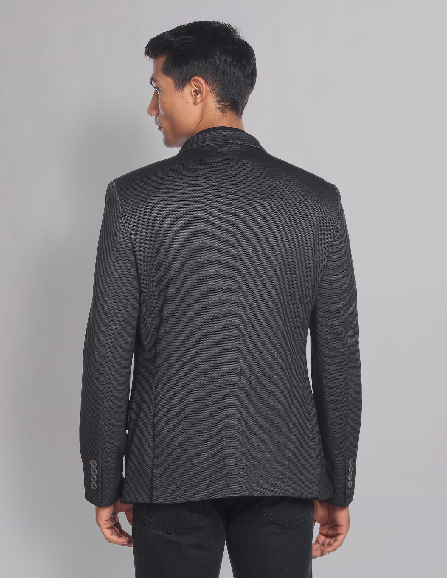 Slim Fit Patterned Blazer