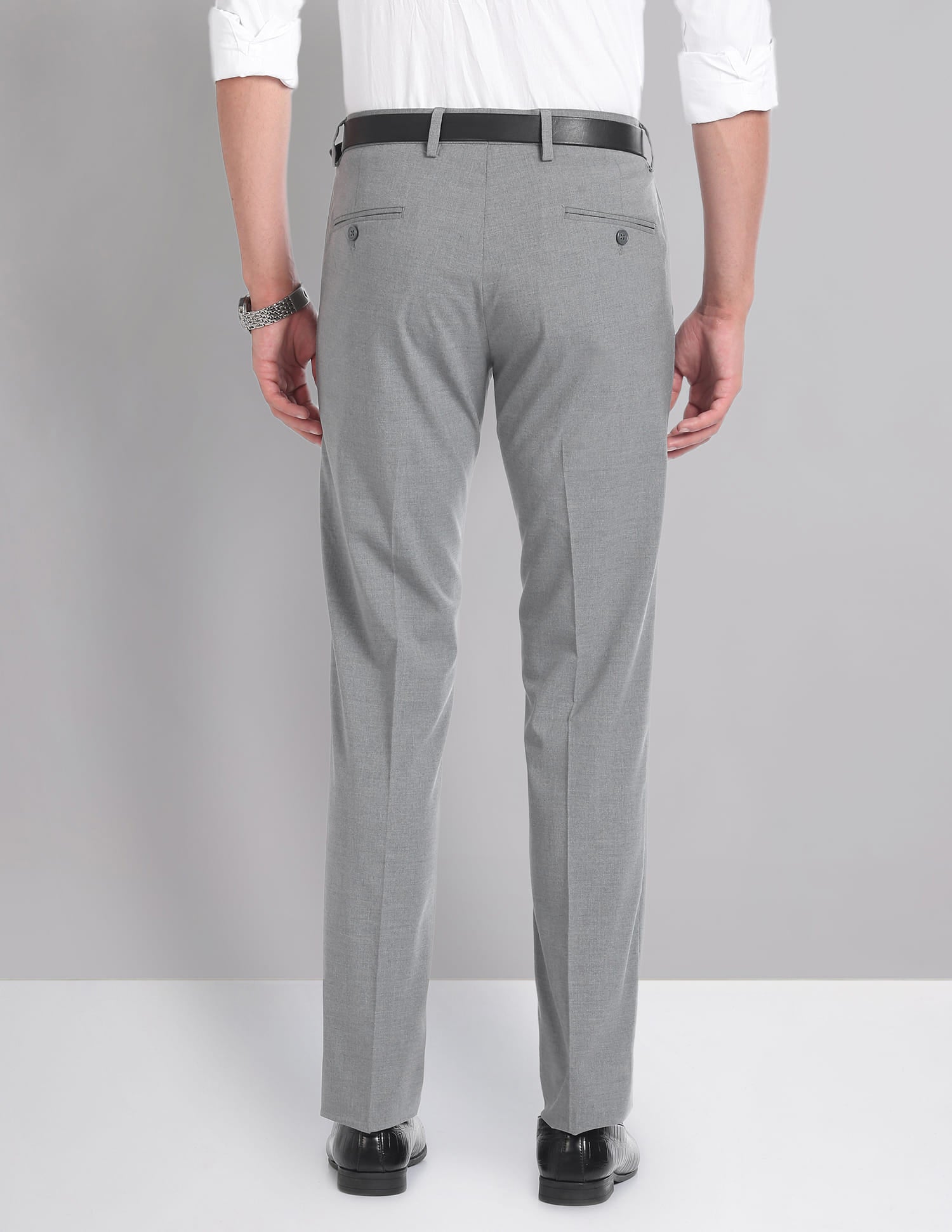 Grey Mens Trousers