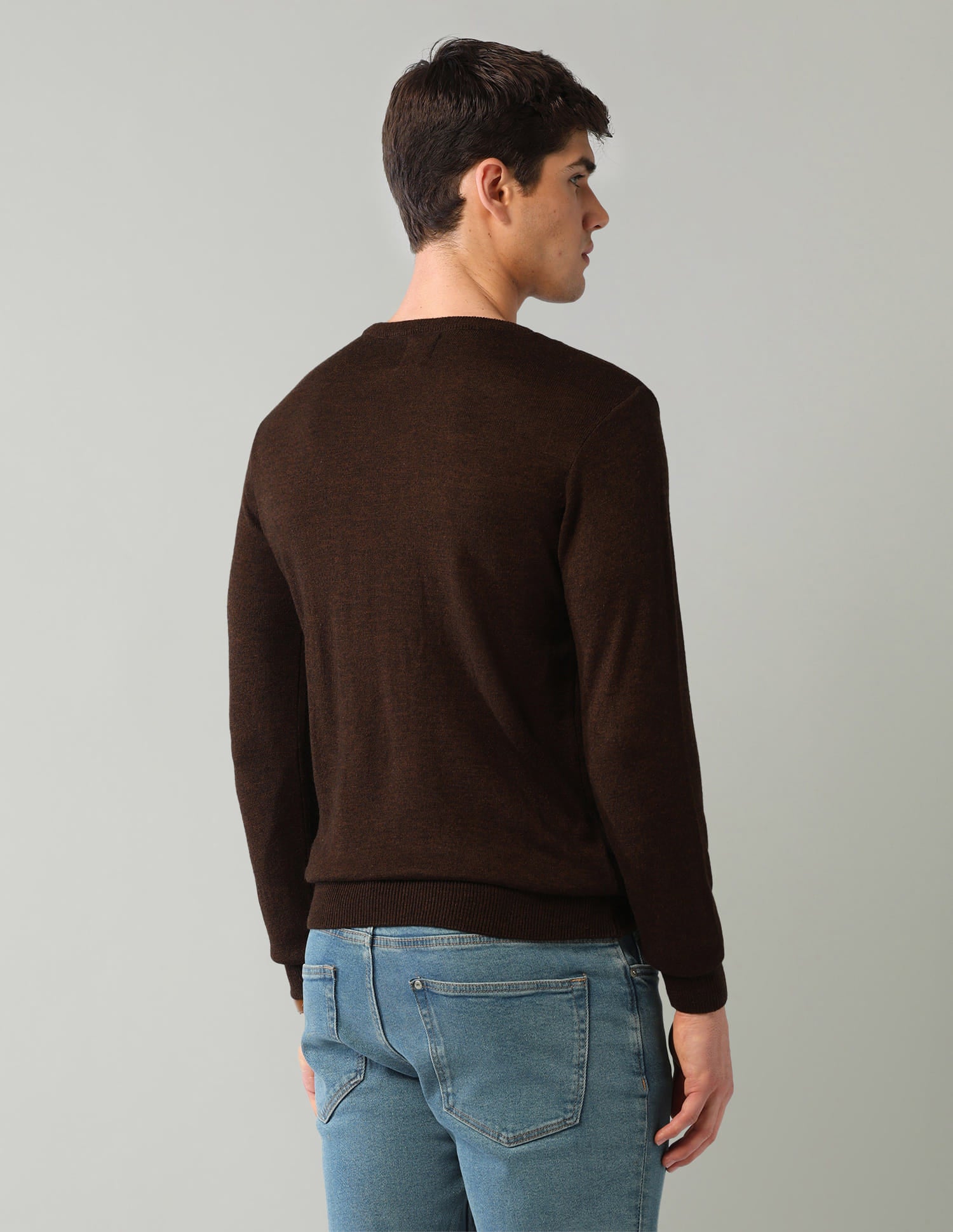 Geometric-Patterned-Regular-Fit-Sweater