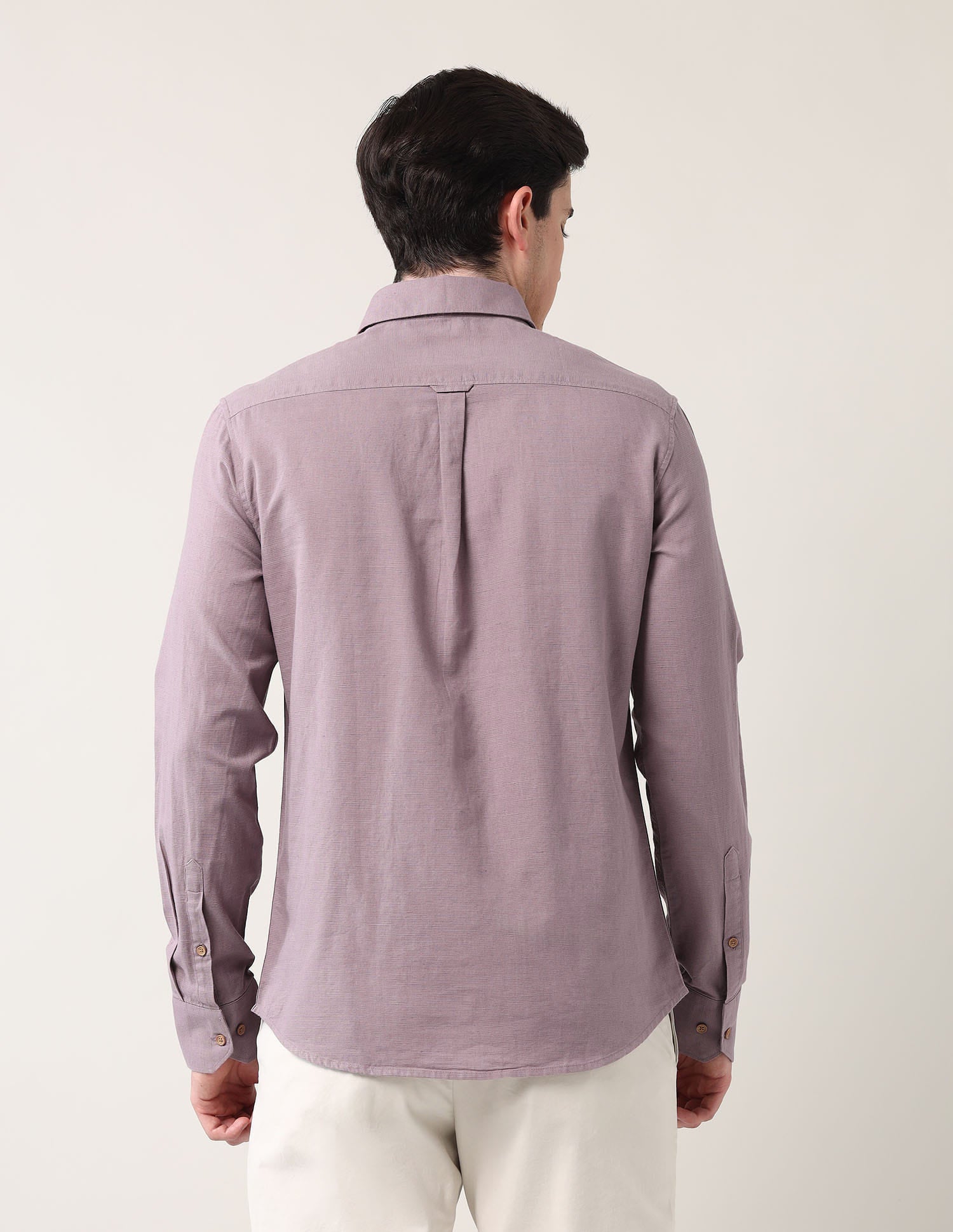 Modern Slim Fit Solid Shirt