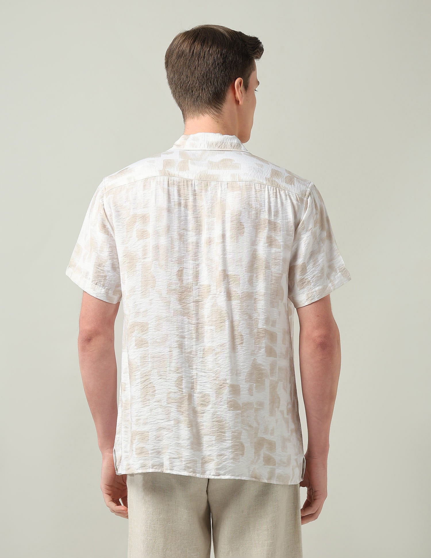 Modern Slim Fit Printed Shirt