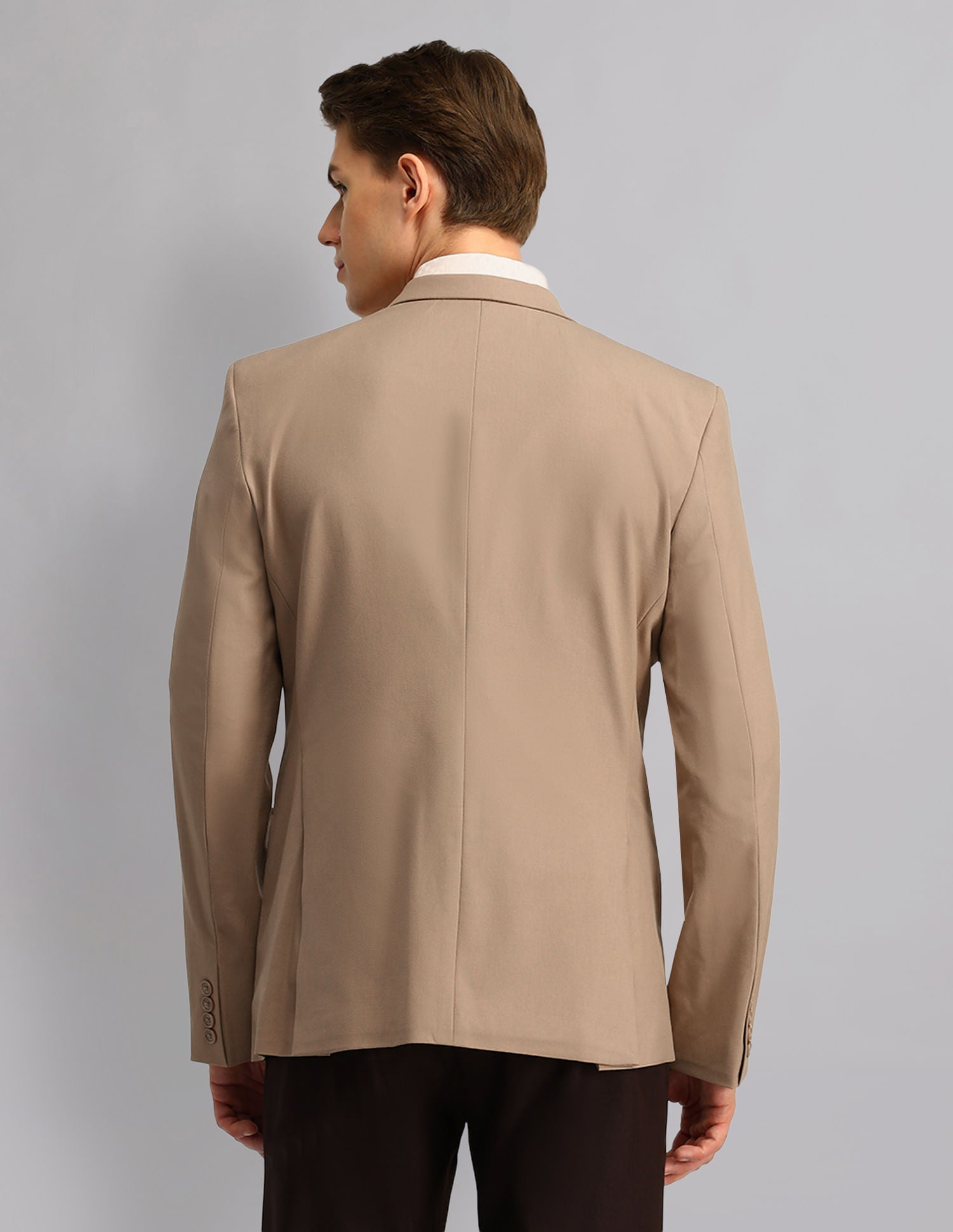 Office Luxe Modern Slim Fit Solid Blazer