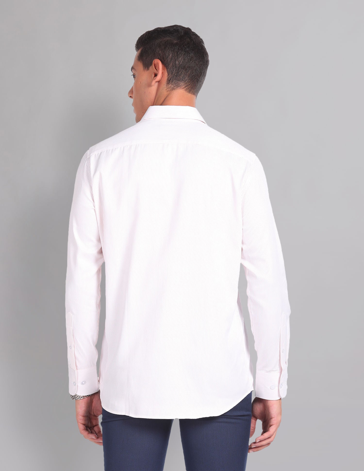 Vertical Stripe Sartorial Formal Shirt