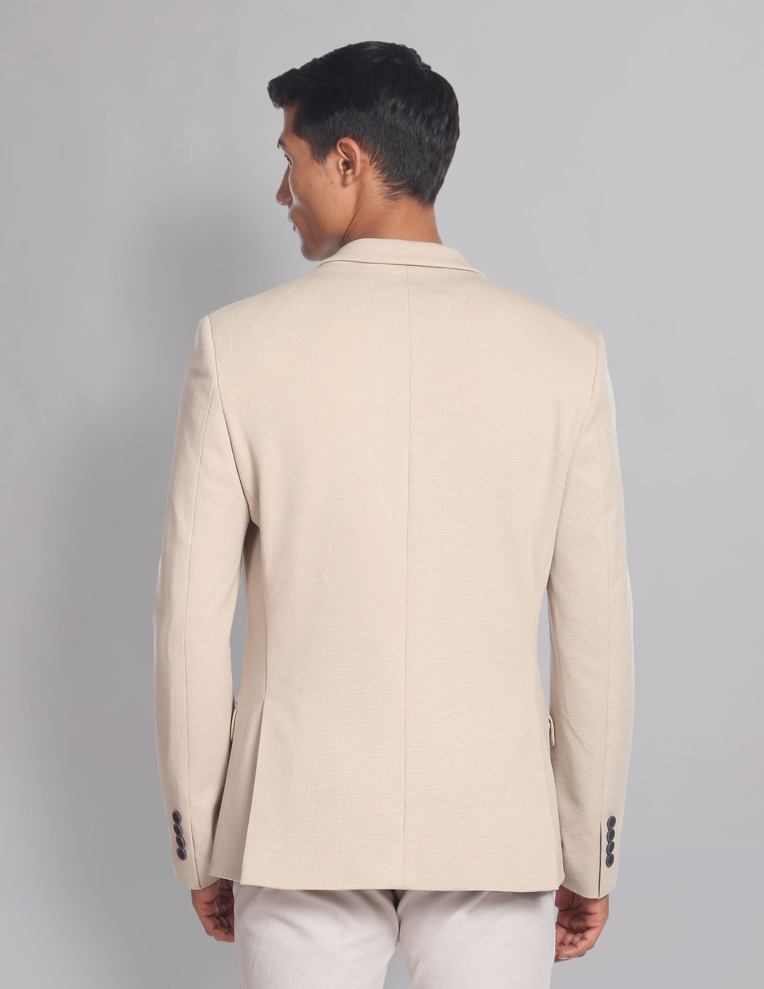 Power Edit Textured Slim Fit Blazer