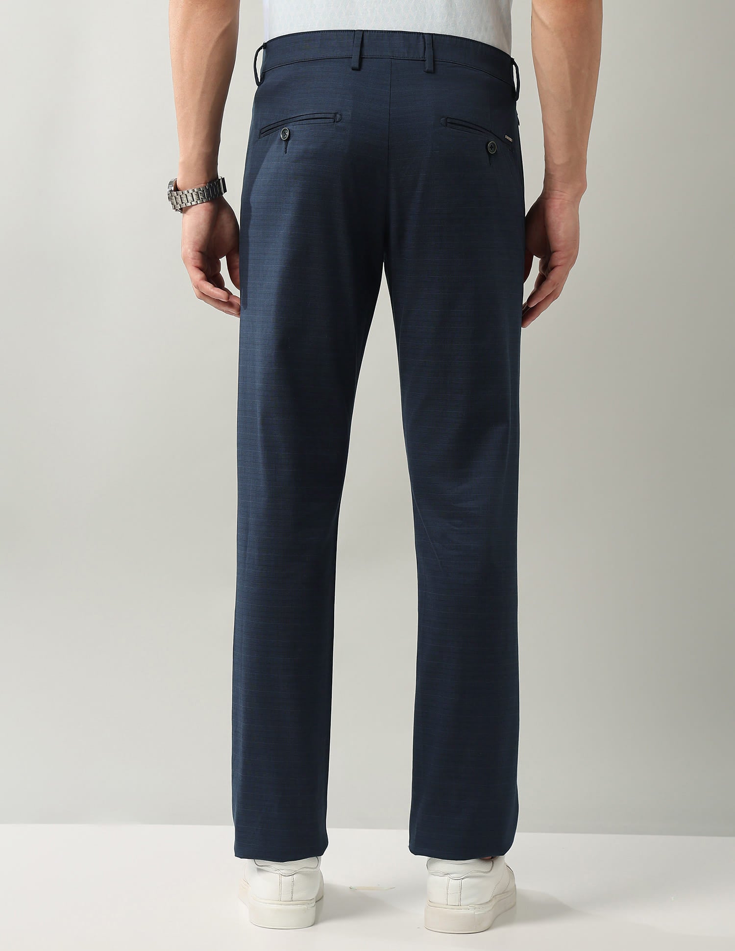 City Cut Modern Slim Fit Textured Chinos