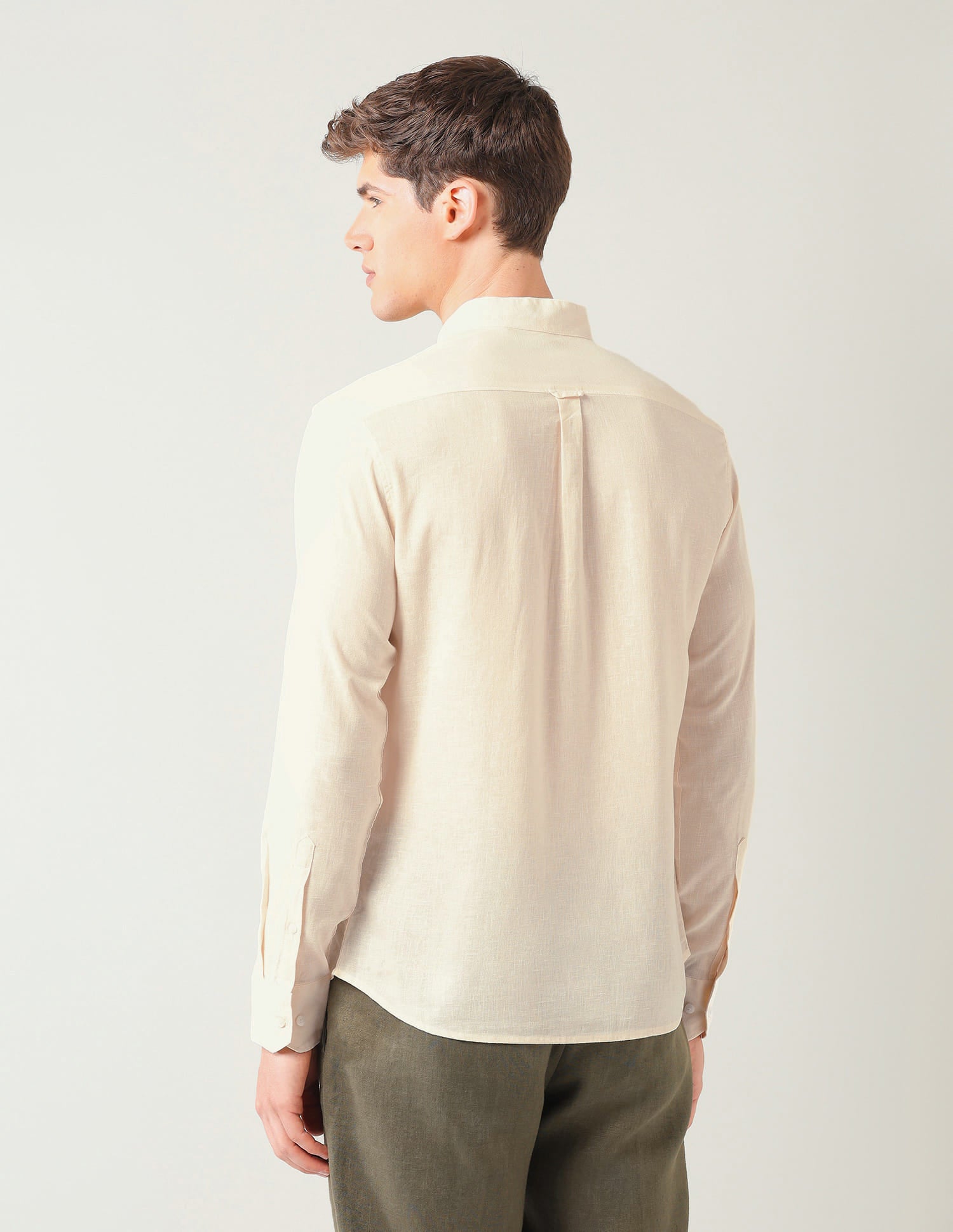 Solid Slim Fit Shirt 2