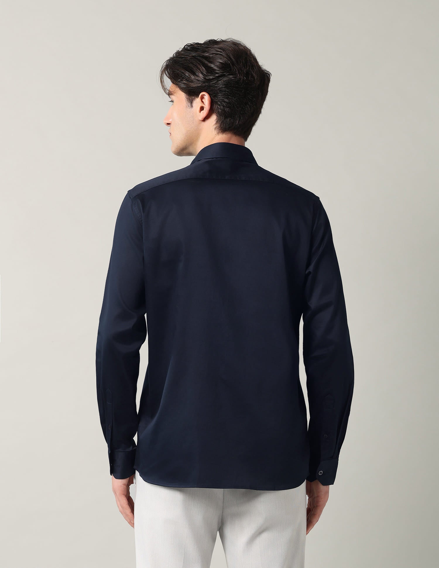 Solid Slim Fit Shirt