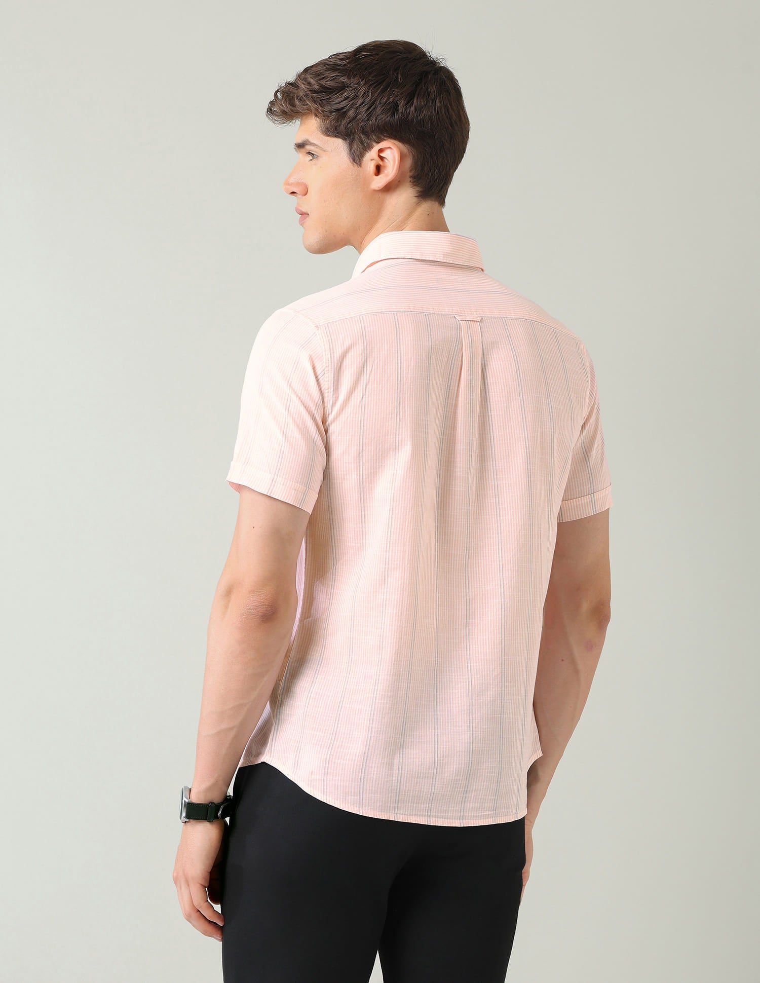 Vertical Striped Regular Fit Shirt 7