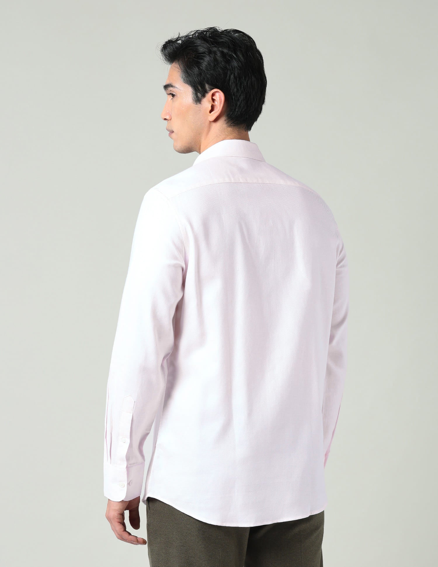 Everyday Luxe Solid Twill Regular Fit Shirt