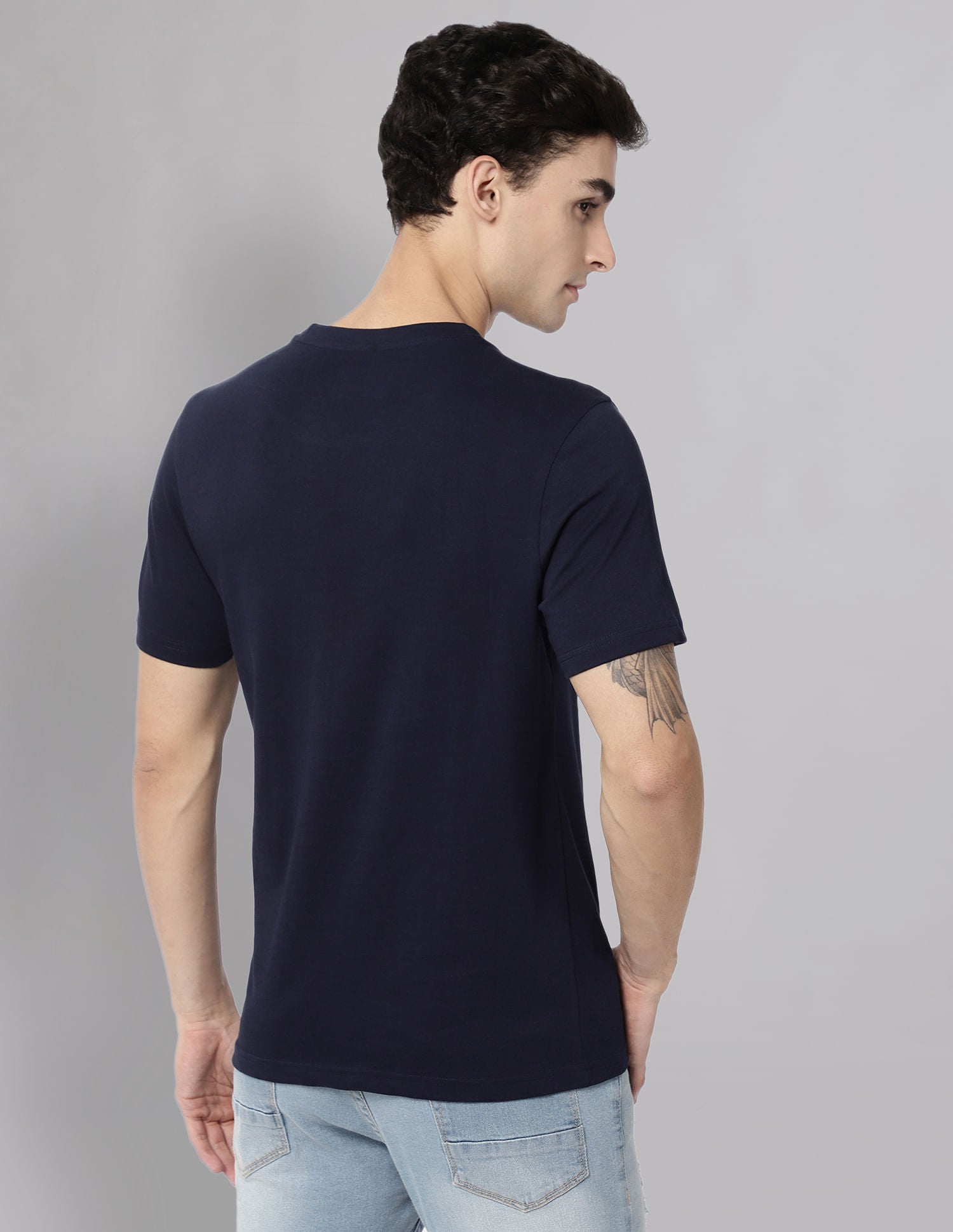 Everyday Essential Typographic Print Cotton T-Shirt