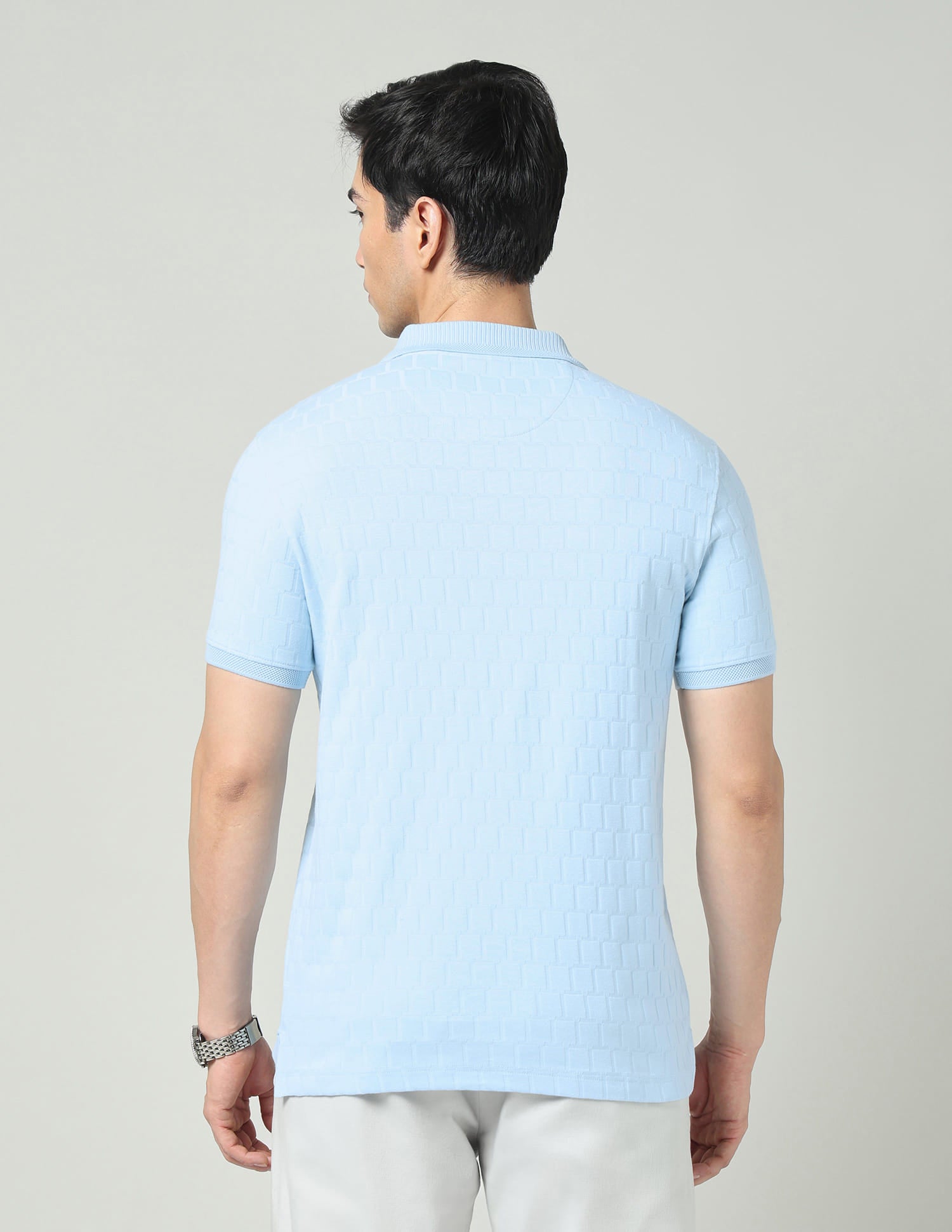 City Drift Textured Slim Fit Polo Shirt