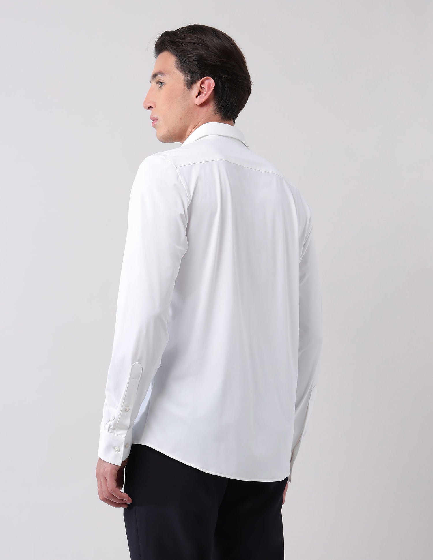 Stylish Hypermove Solid Shirt