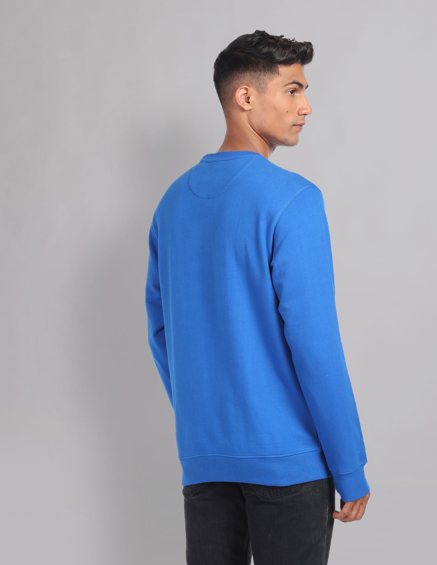 Effortless Sophistication Crew Neck Moistex Sweatshirt