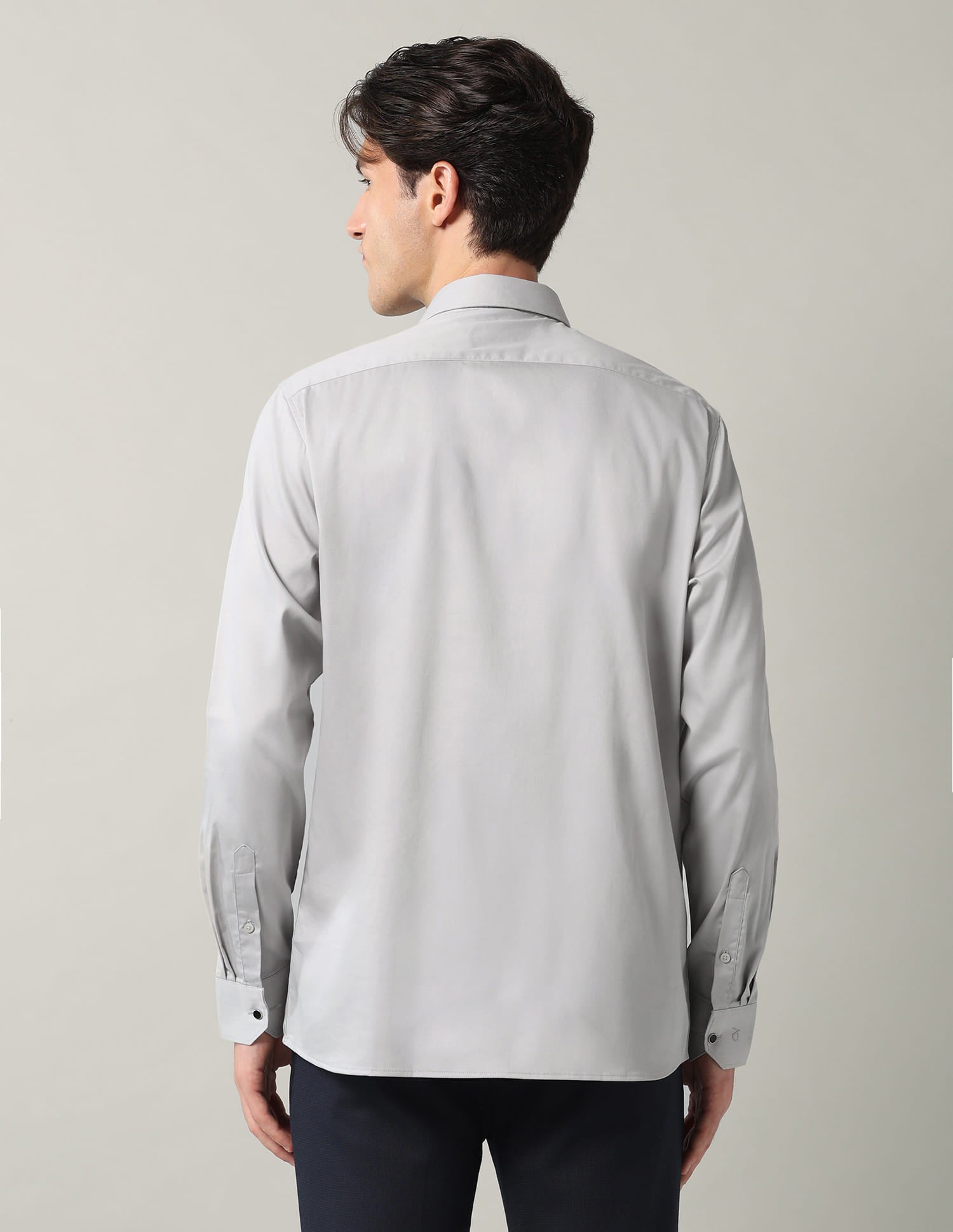 Solid Slim Fit Shirt