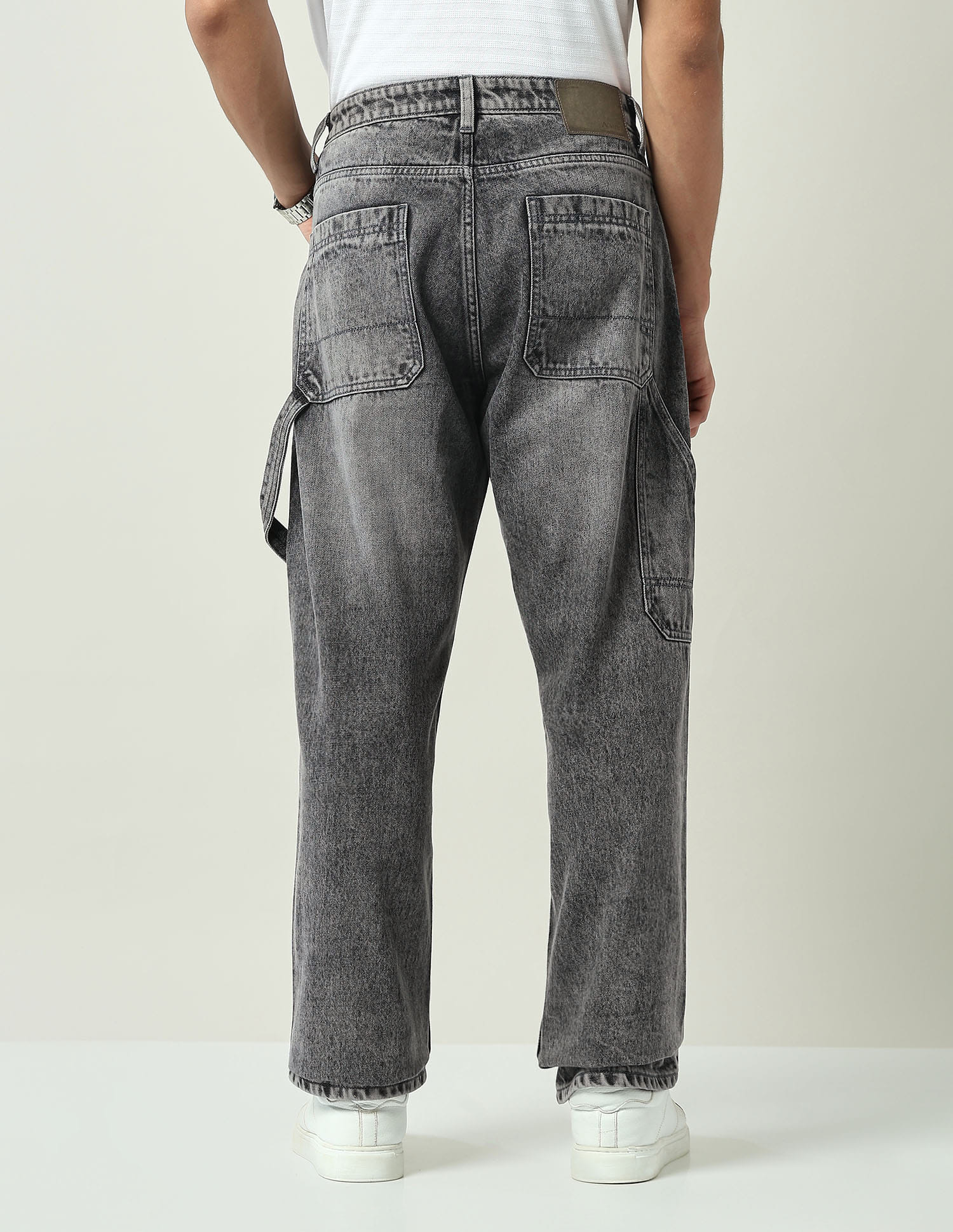 Mid Rise Easy Baggy Fit Jeans