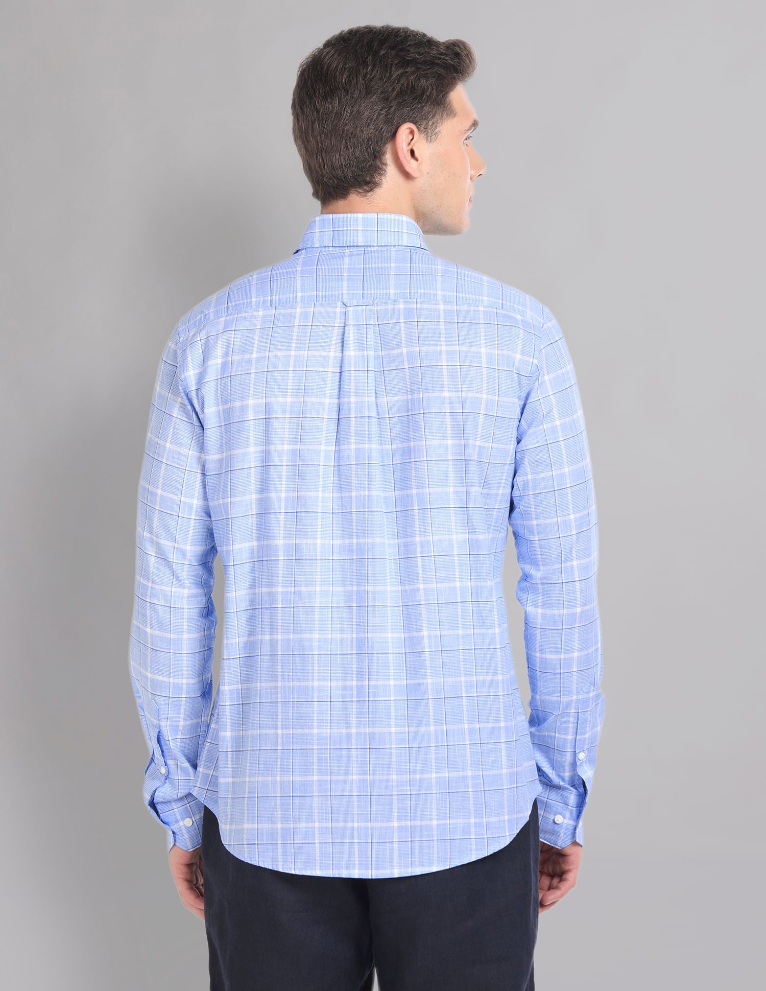 Tartan Check Pure Cotton Summer Shirt
