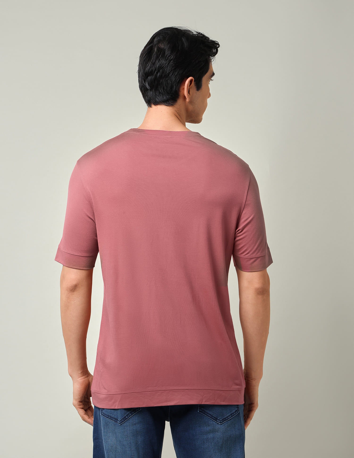 Stylish & Solid Regular Fit T-Shirt