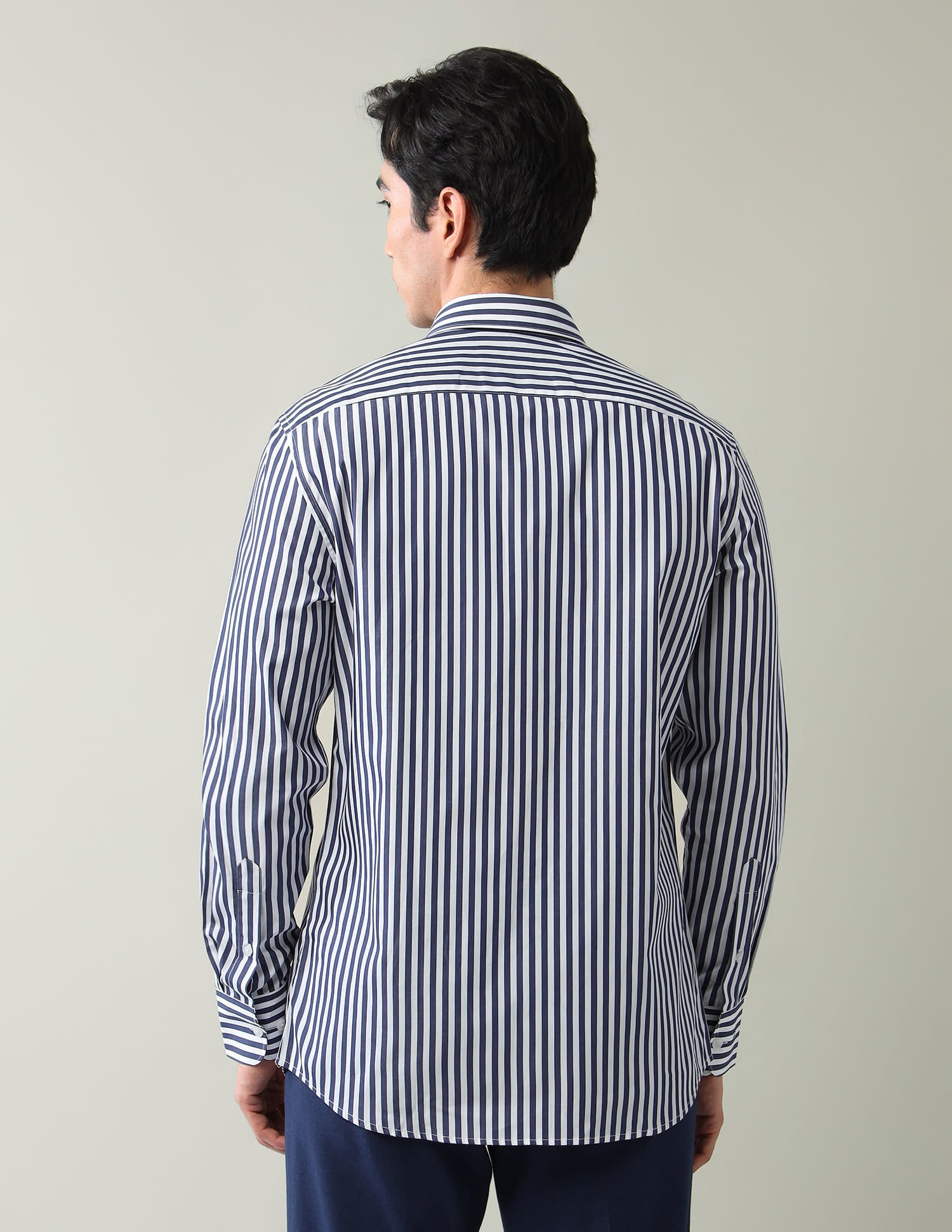 Power Pulse Vertical Striped Regular Fit Shirt