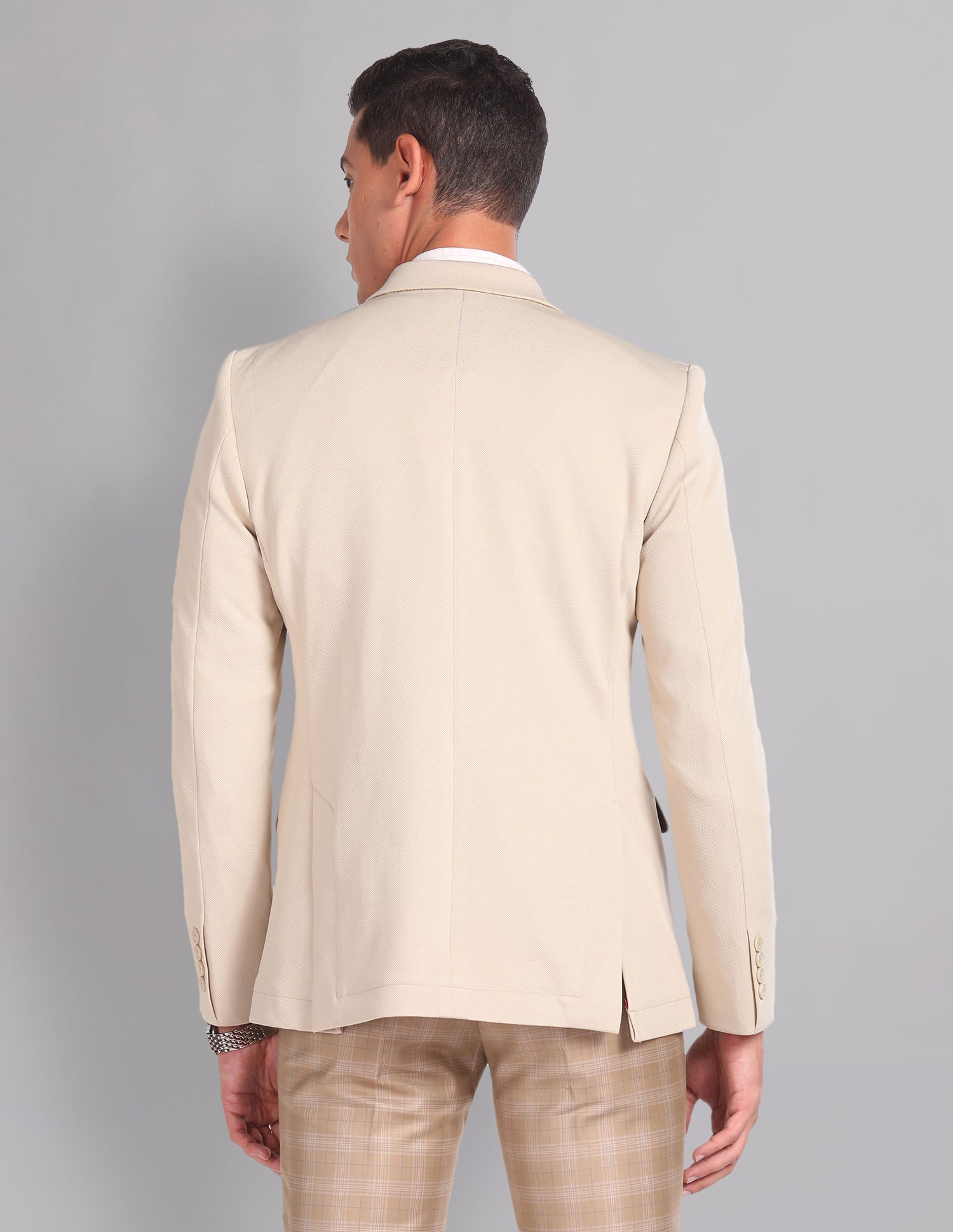 Urban Essential Sartorial Slim Fit Patterned Blazer