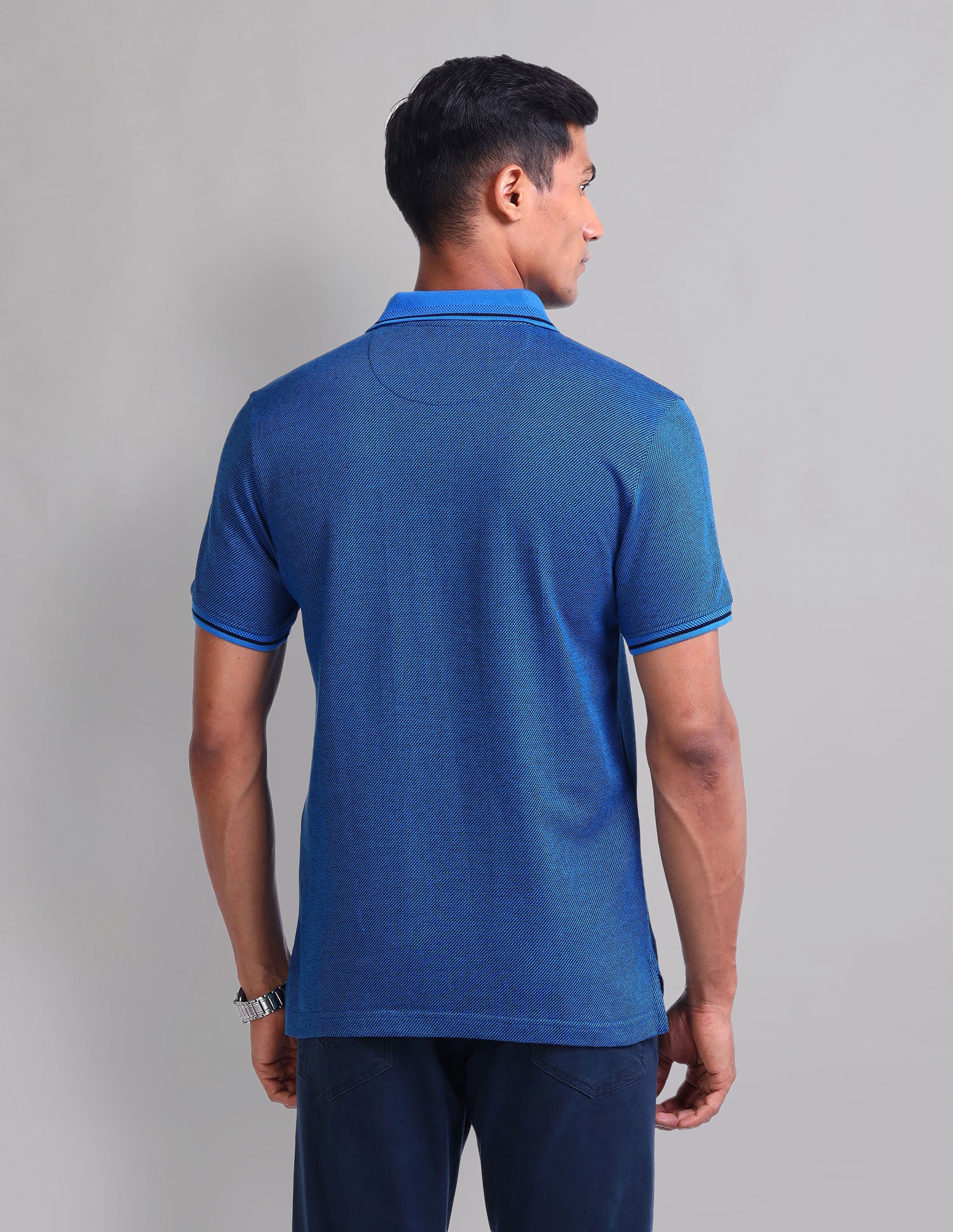 Regular Structure Slim Fit Polo Shirt