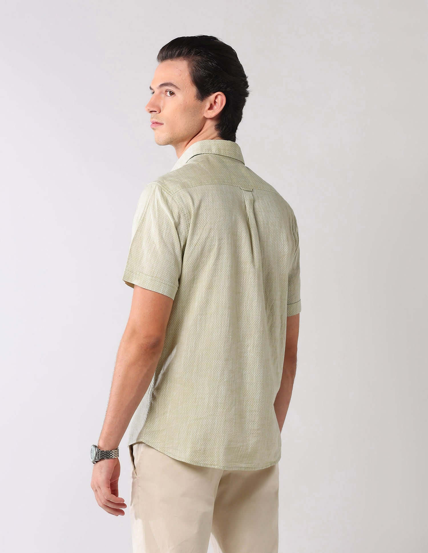 City Chronicles Modern Slim Fit Tartan Checked Shirt