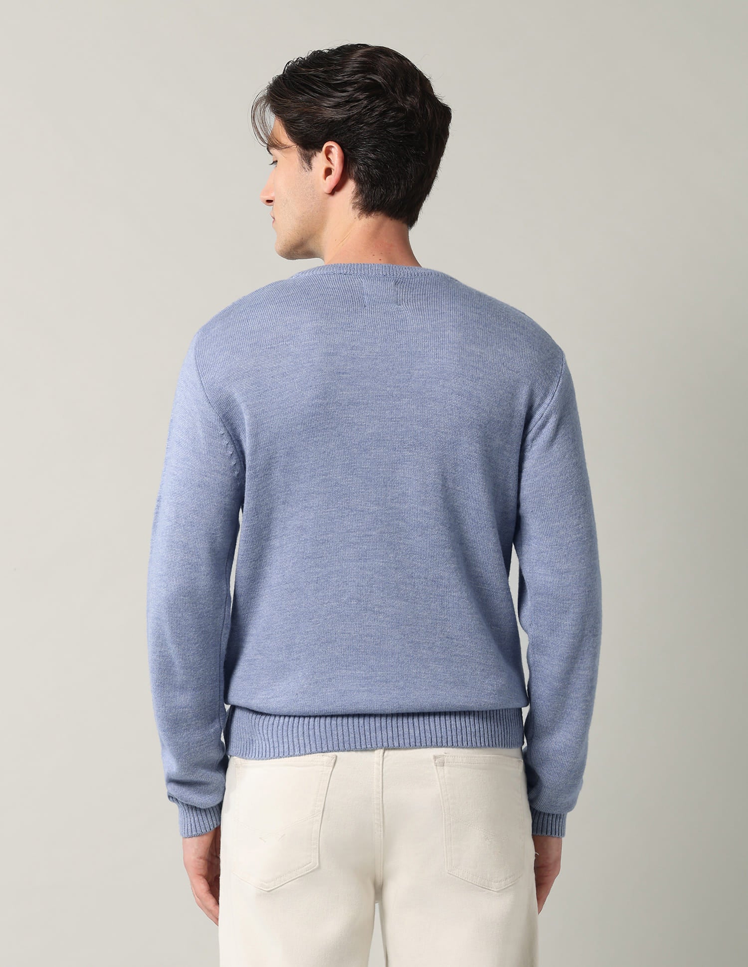 Geometric-Patterned-Regular-Fit-Sweater