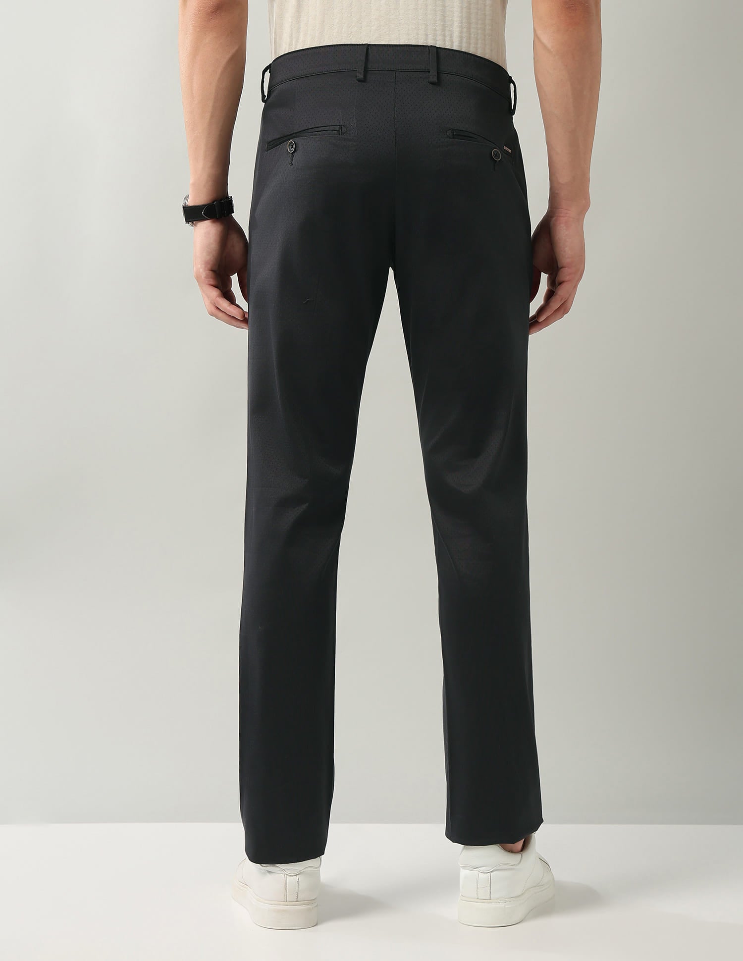 City Cut Modern Slim Fit Textured Chinos