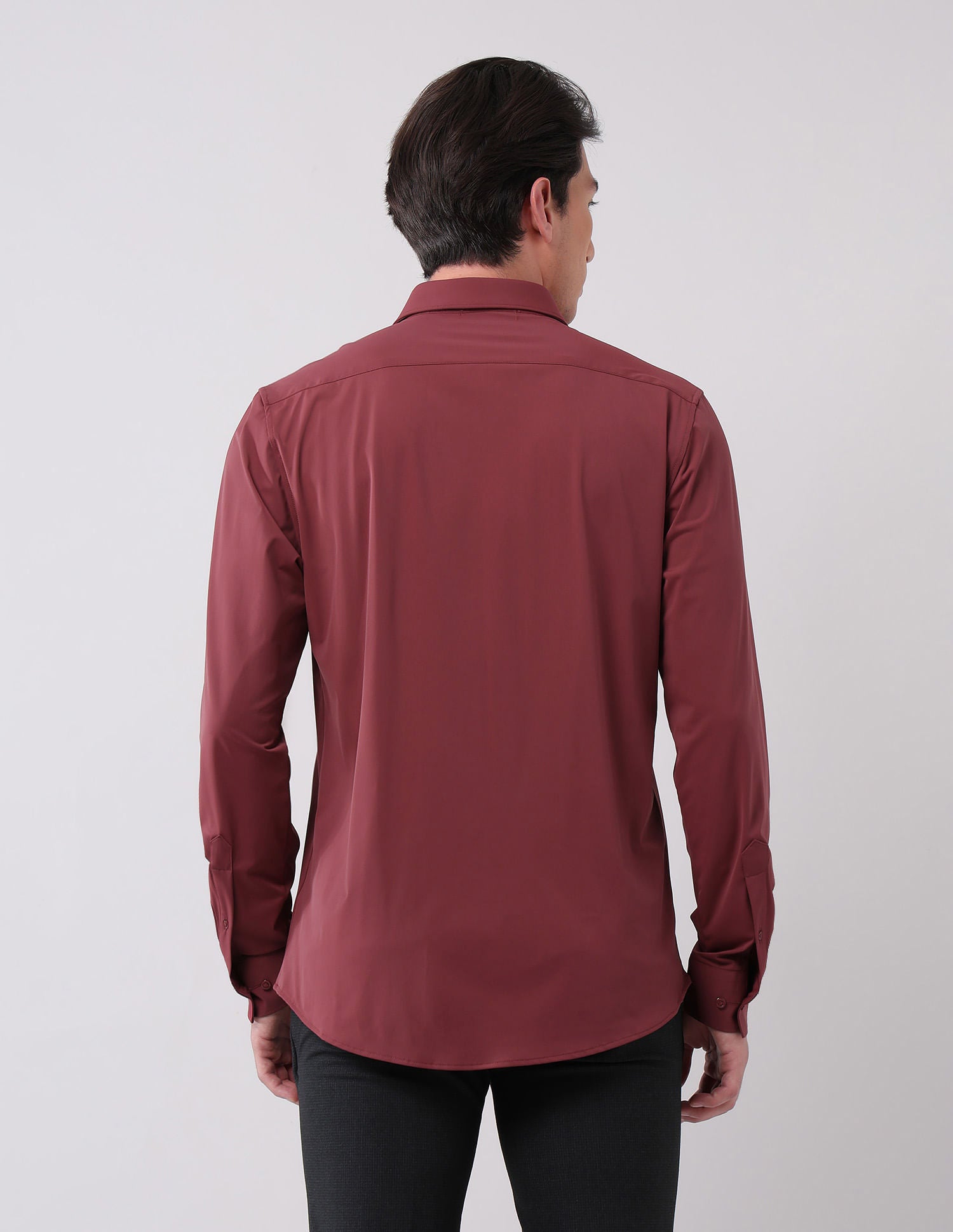 Stylish Hypermove Solid Shirt