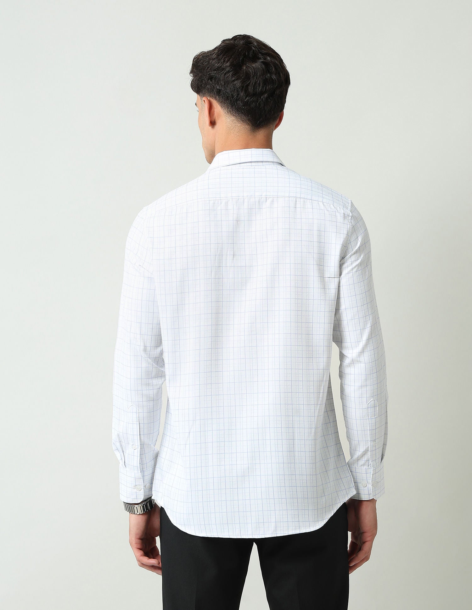 Stylish Textured Regular Fit Shirt