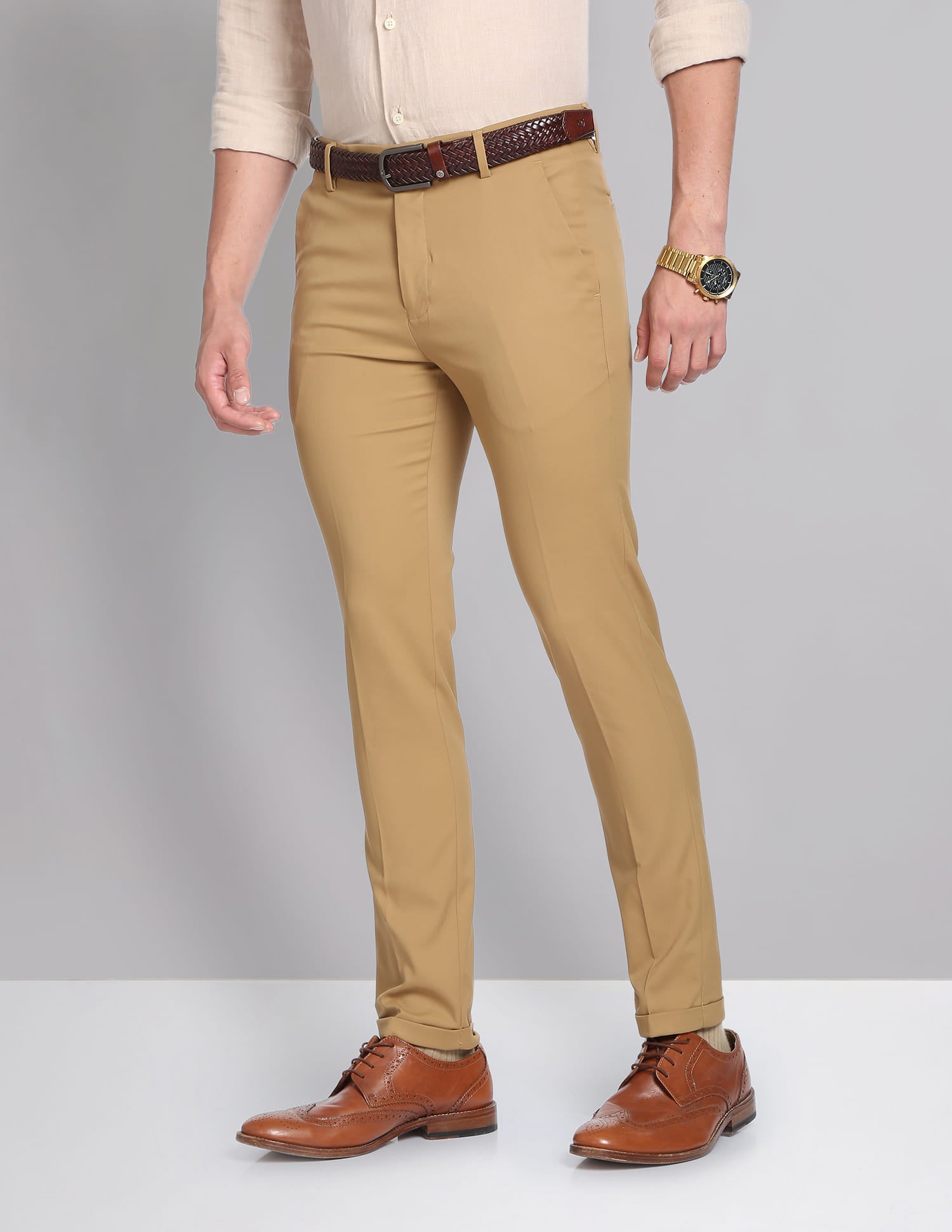 Brown Mens Trousers