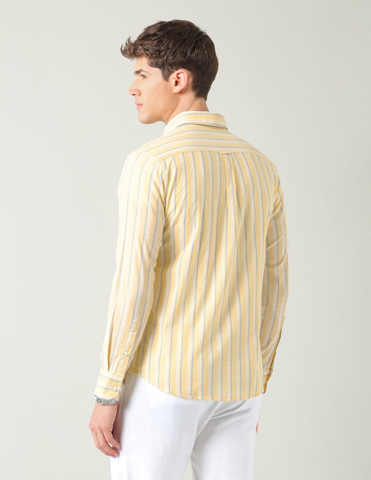 Vertical Striped Regular Fit Shirt