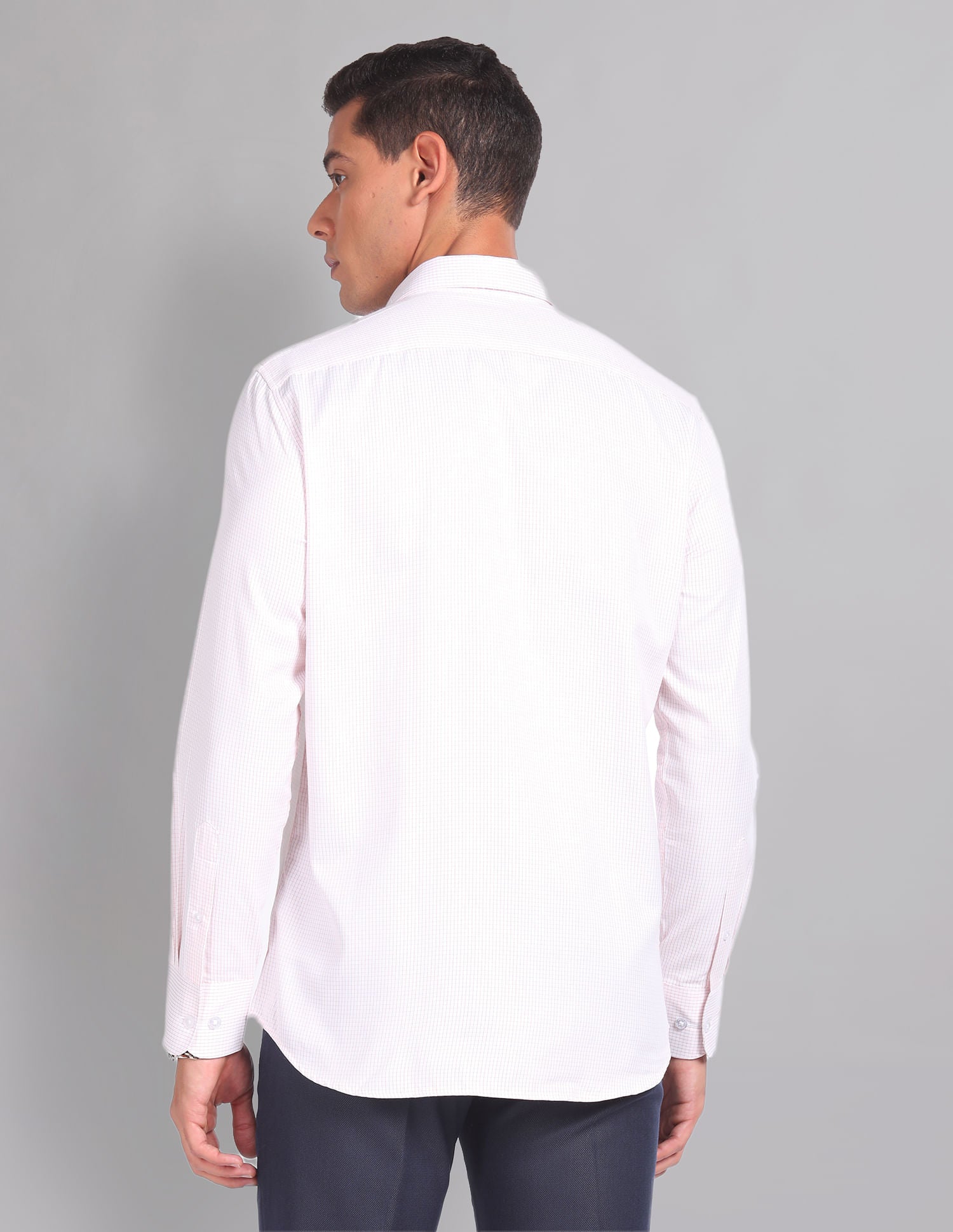 Micro Check Sartorial Formal Shirt