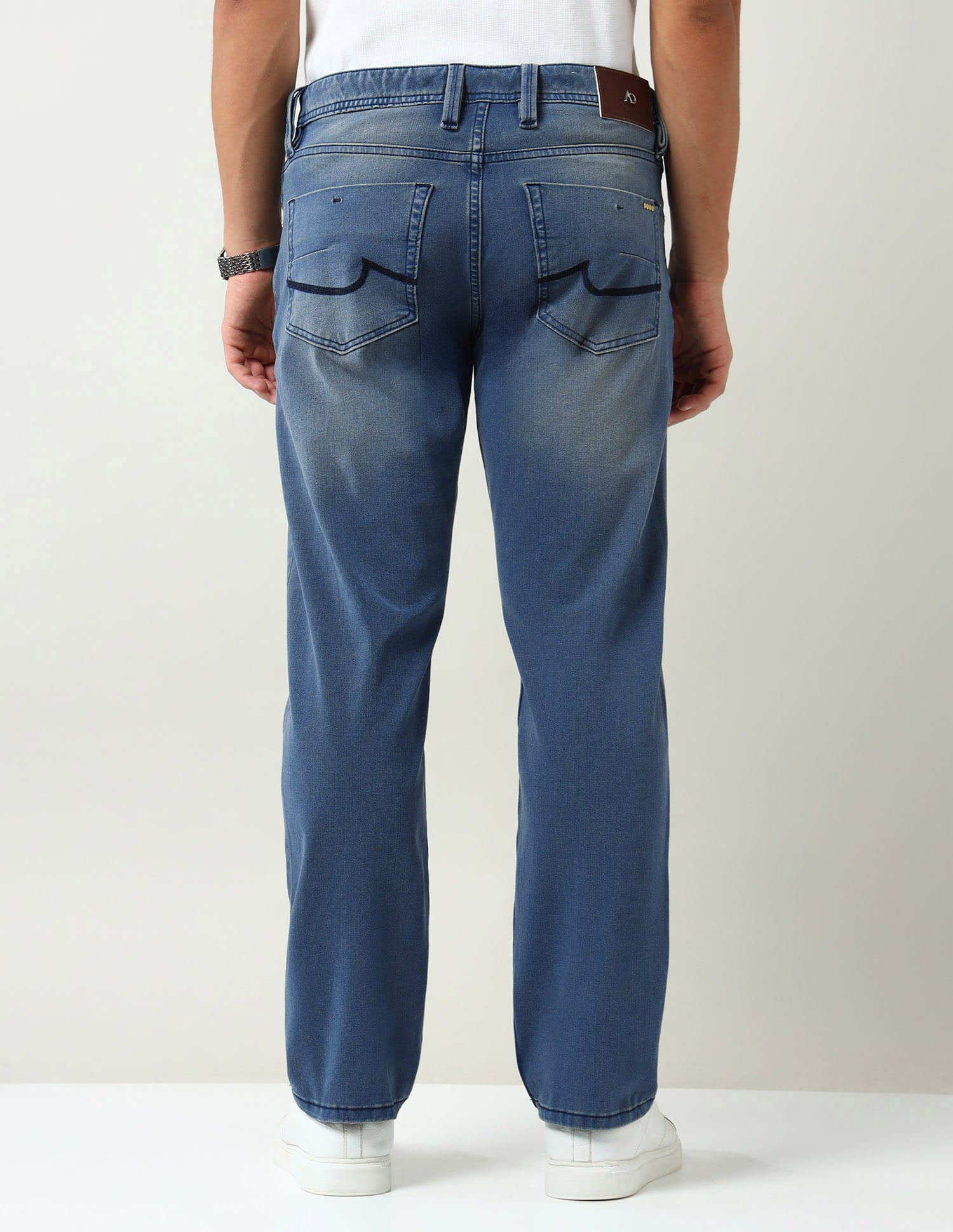 Mid Rise Comfort Slim Fit Jeans