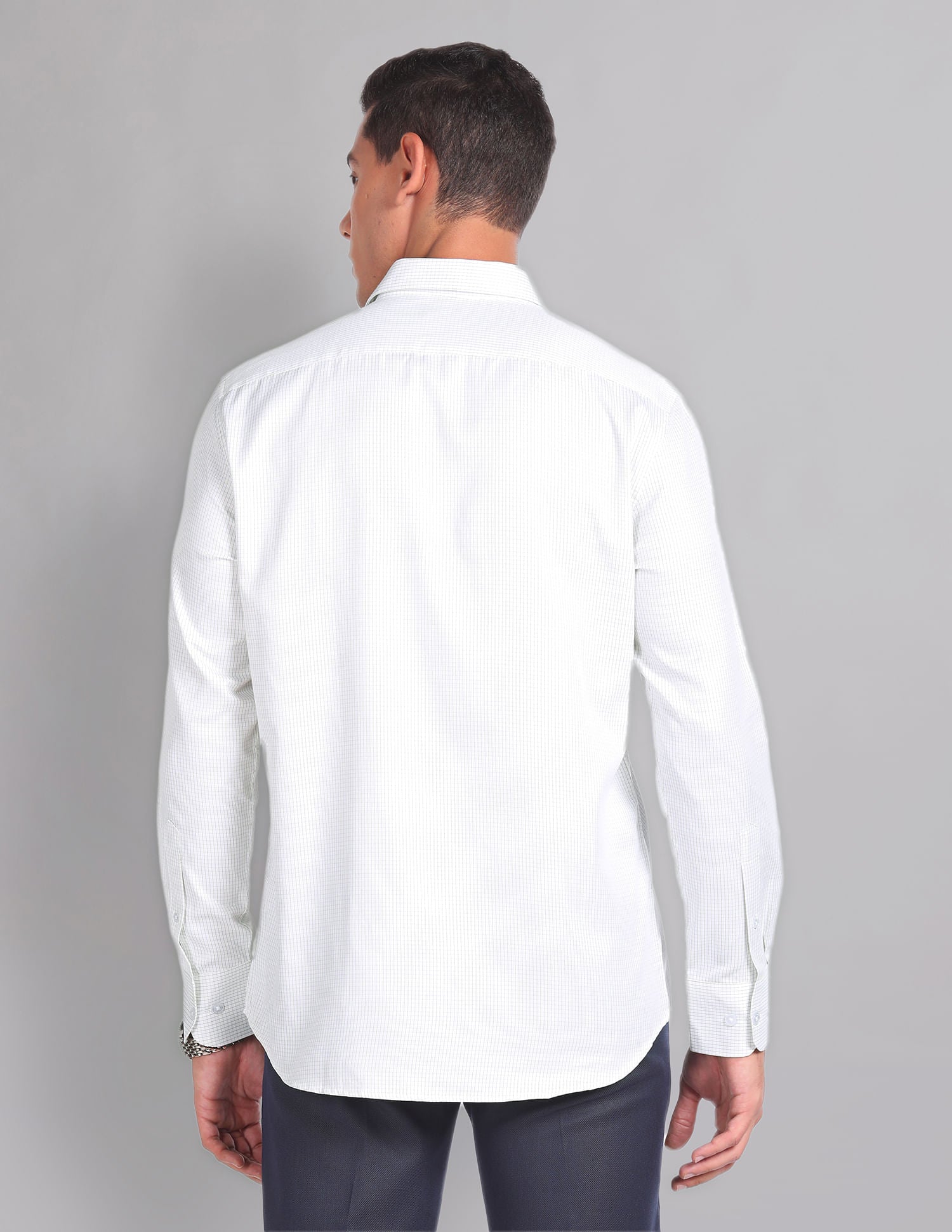 Micro Check Sartorial Formal Shirt