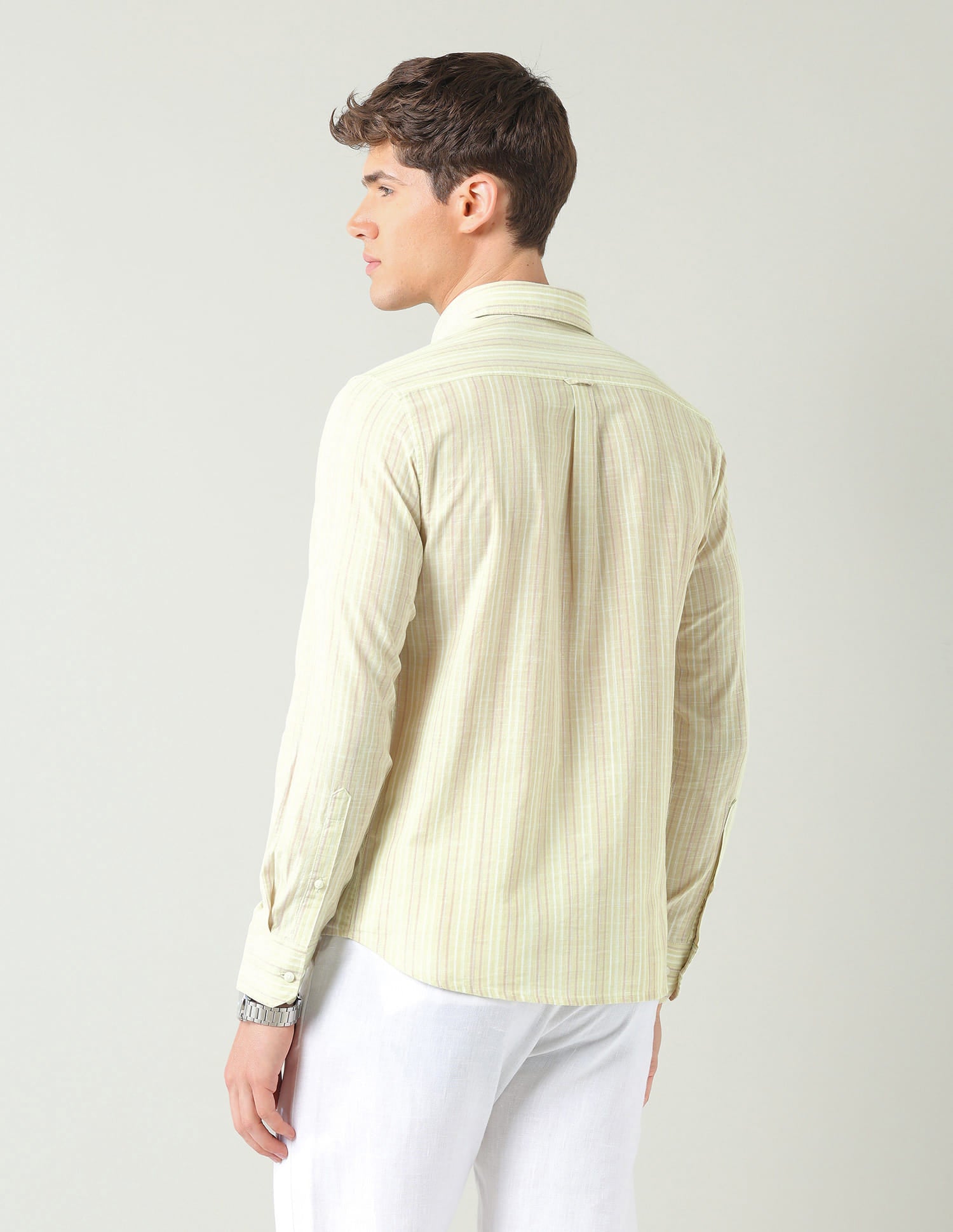 Vertical Striped Regular Fit Shirt