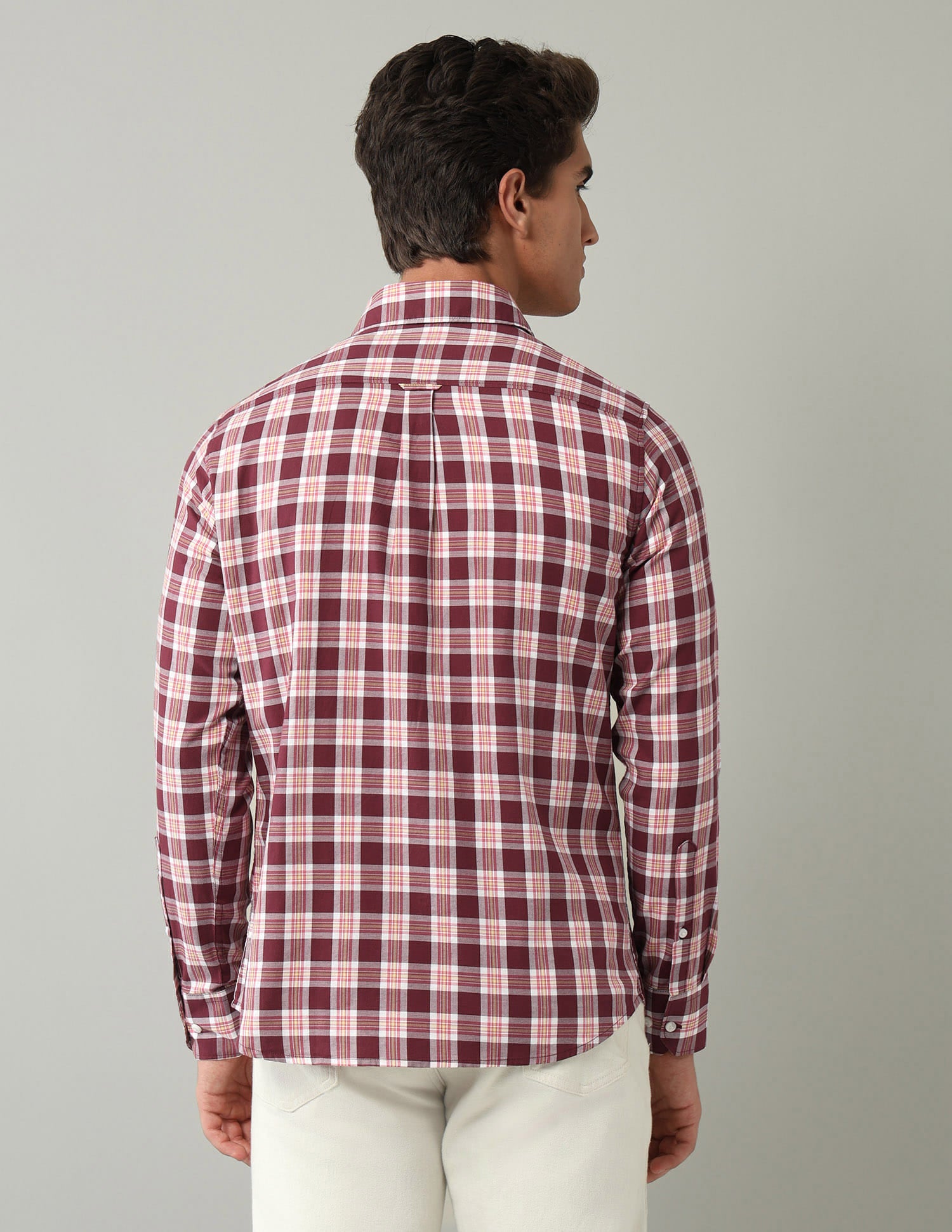 Tartan Checked Modern Slim Fit Shirt