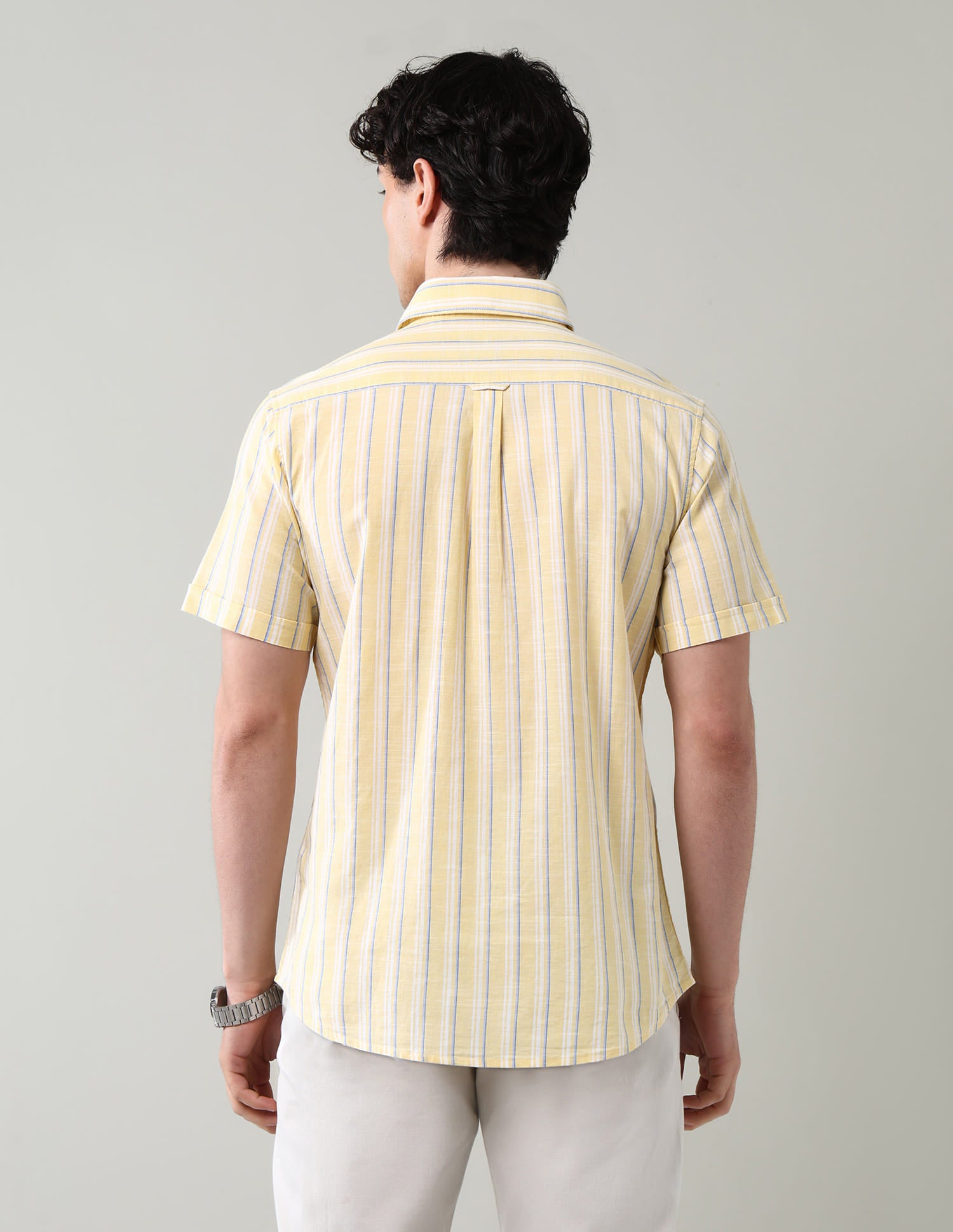 Vertical Striped Regular Fit Shirt