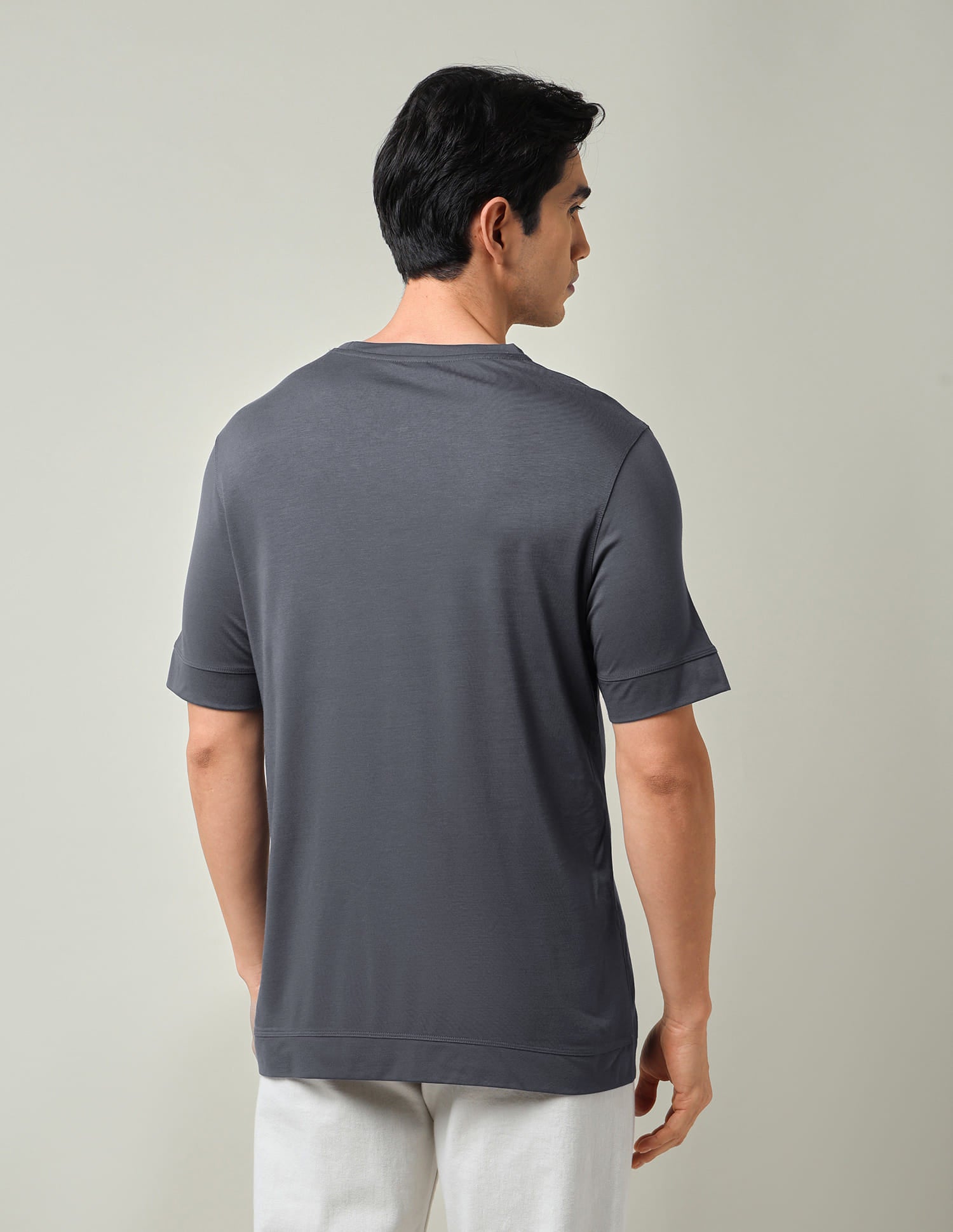 Stylish & Solid Regular Fit T-Shirt