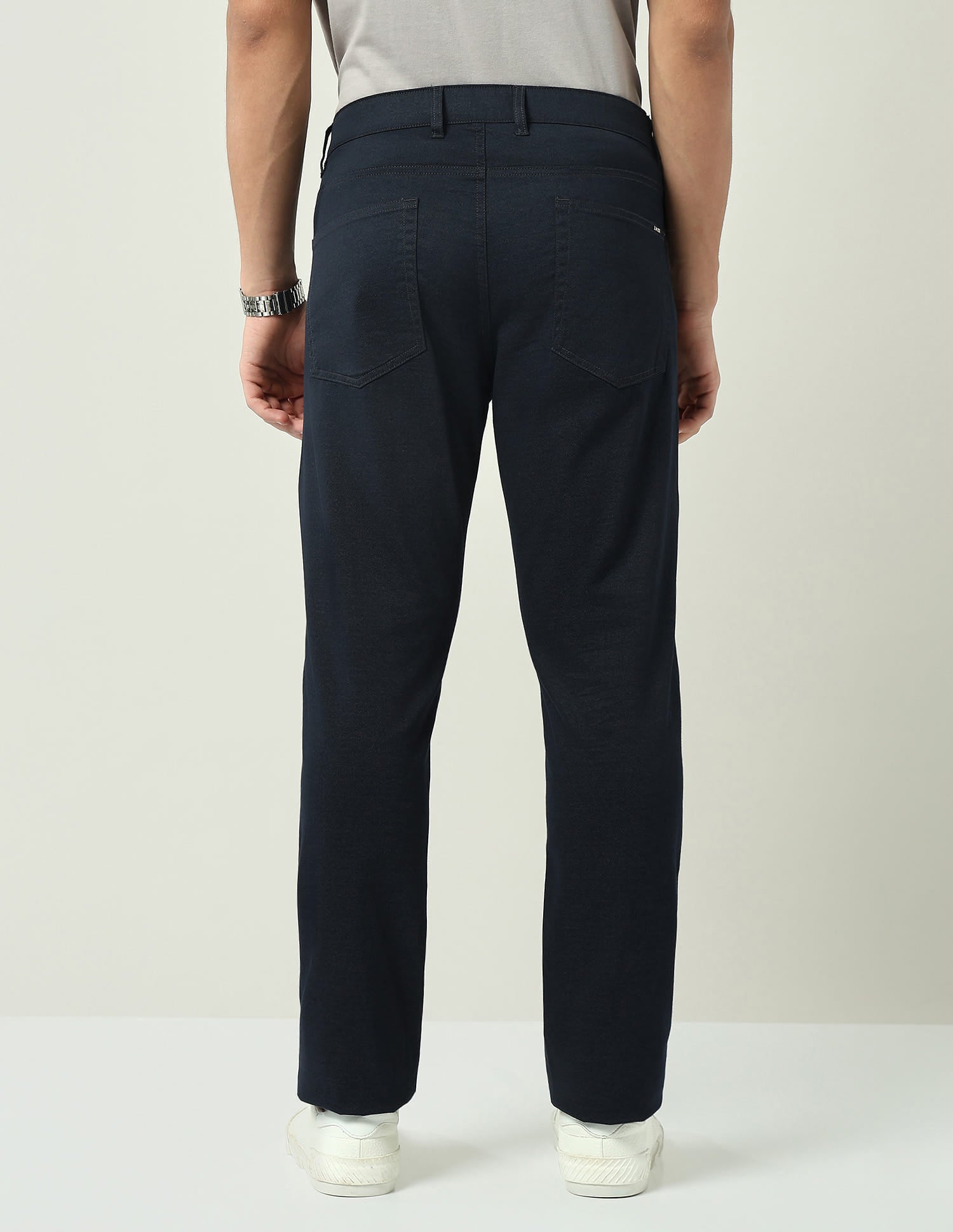 Wardrobe Essential Modern Slim Fit Solid Chinos