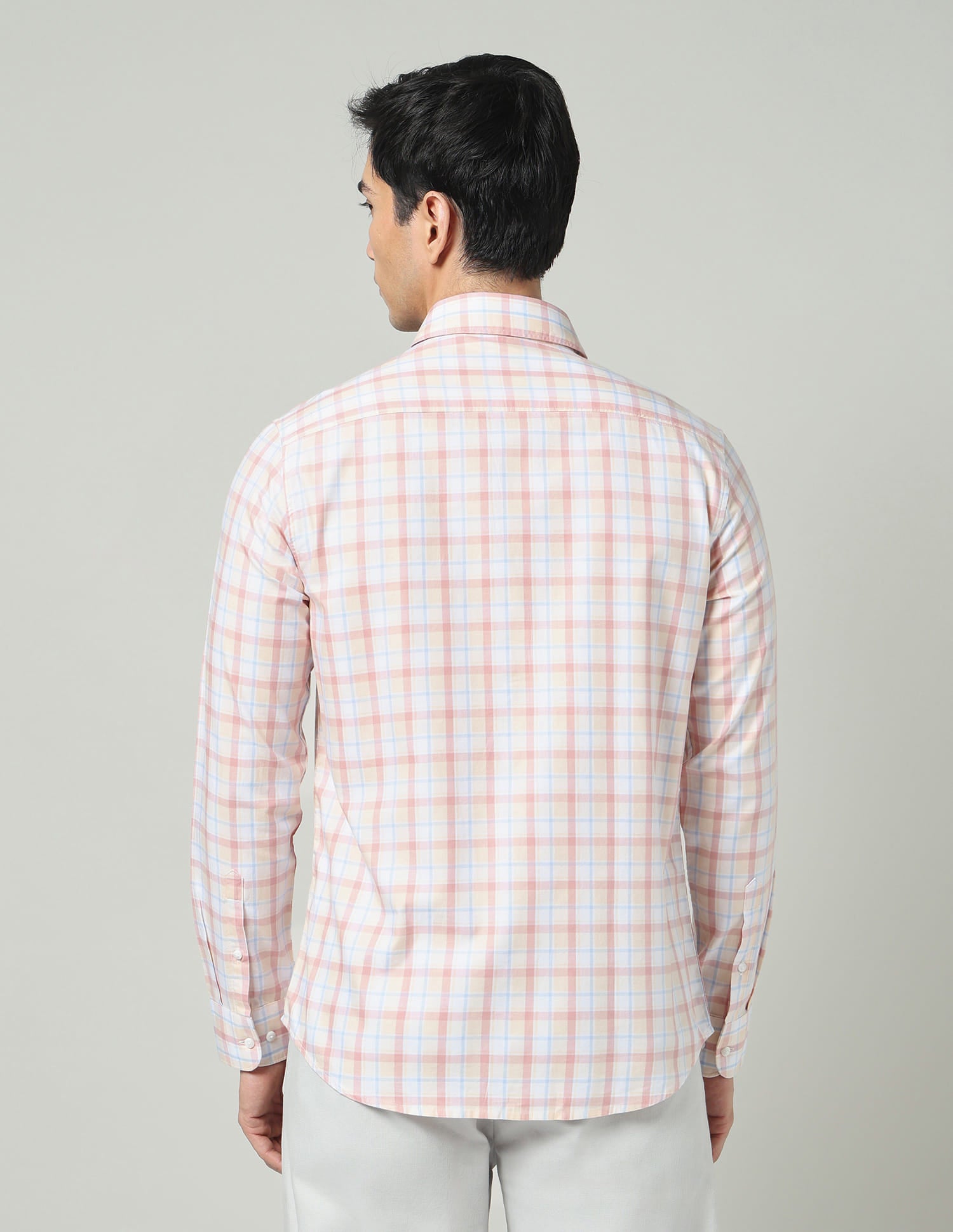 Contemporary Rewind Tartan Checked Refined Twill Shirt