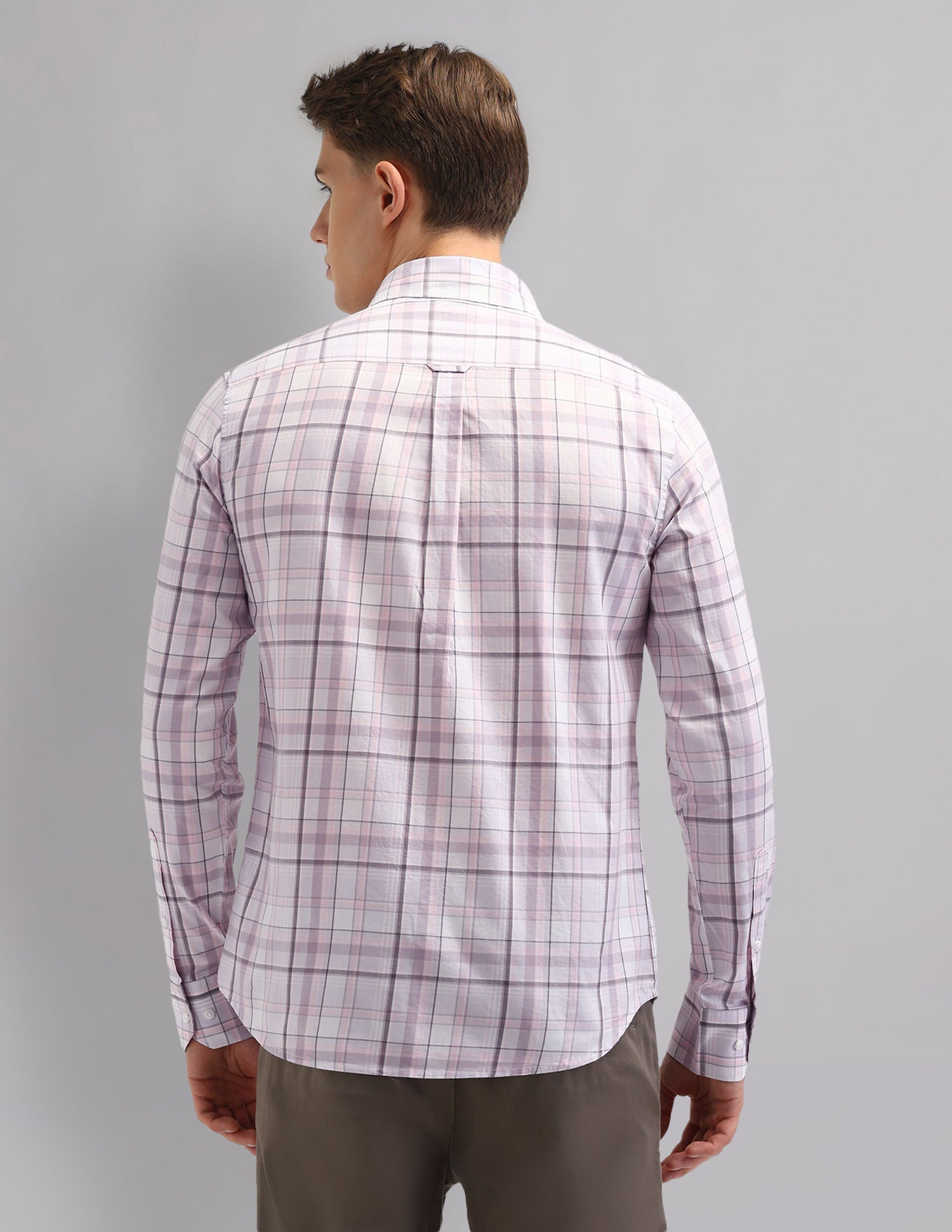Stylish Regular Fit Checked Shirt